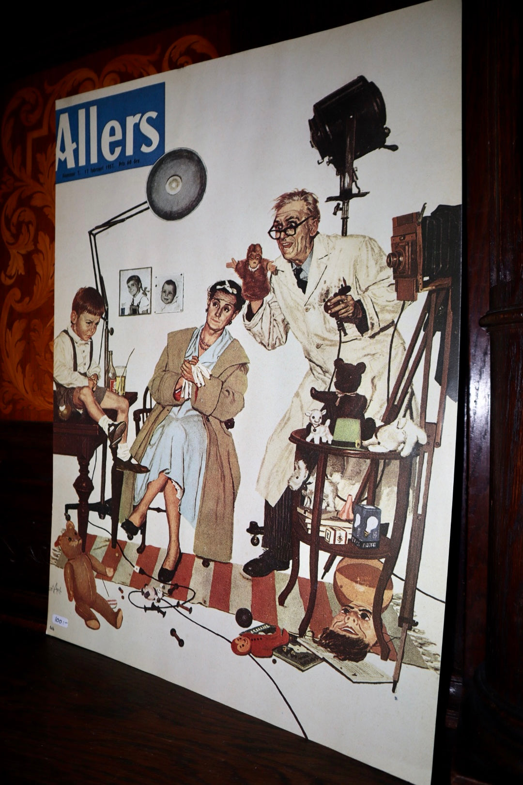 ALLERS, tidningsomslag, kopia