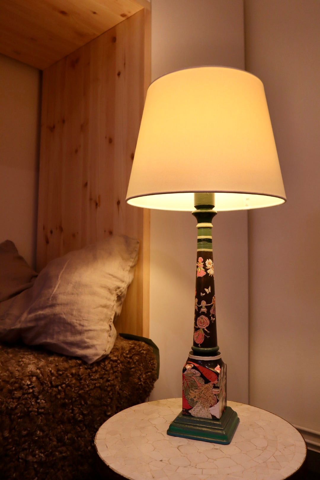 Blomsterfesten på täppan ~ lampa