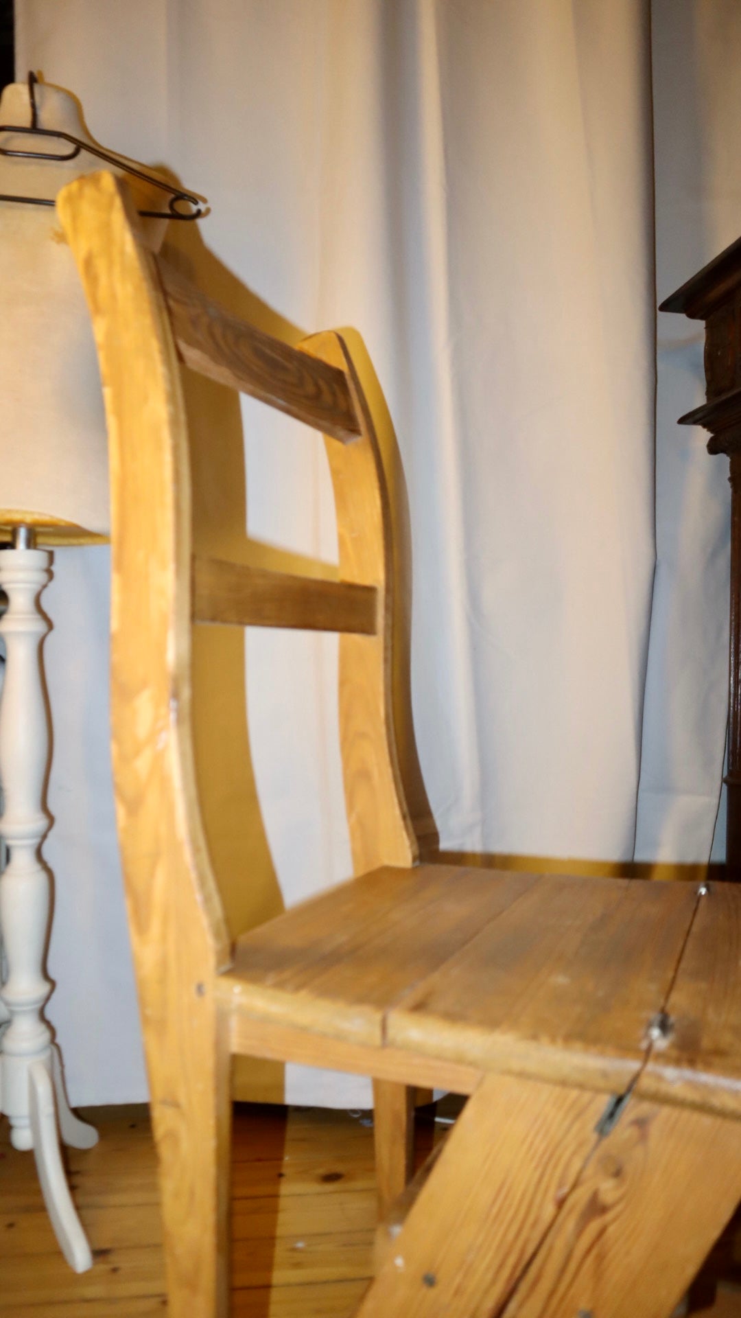 Stol/ stege, vintage, antik