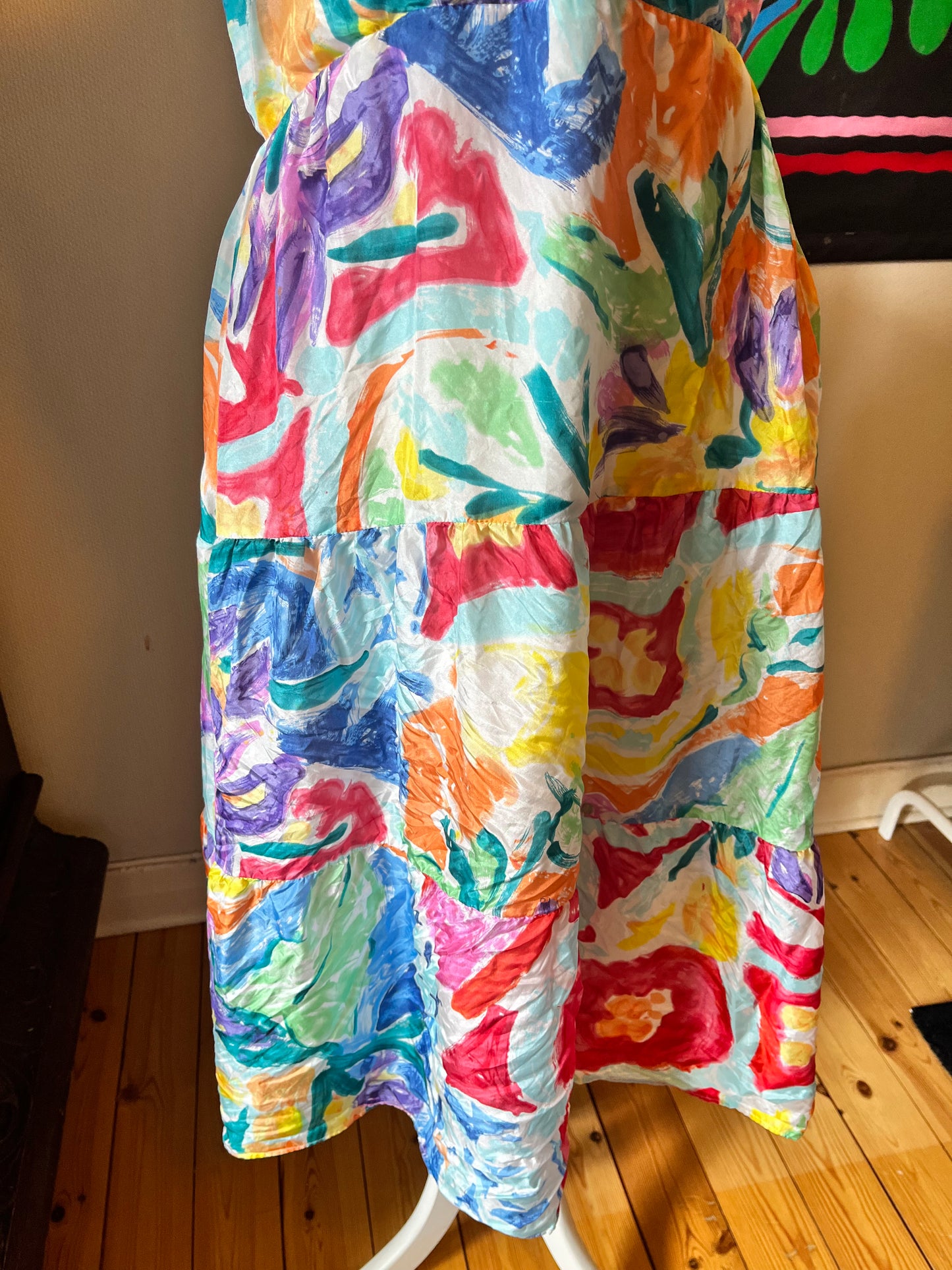 Ralph Lauren ~ vintage siden klänning