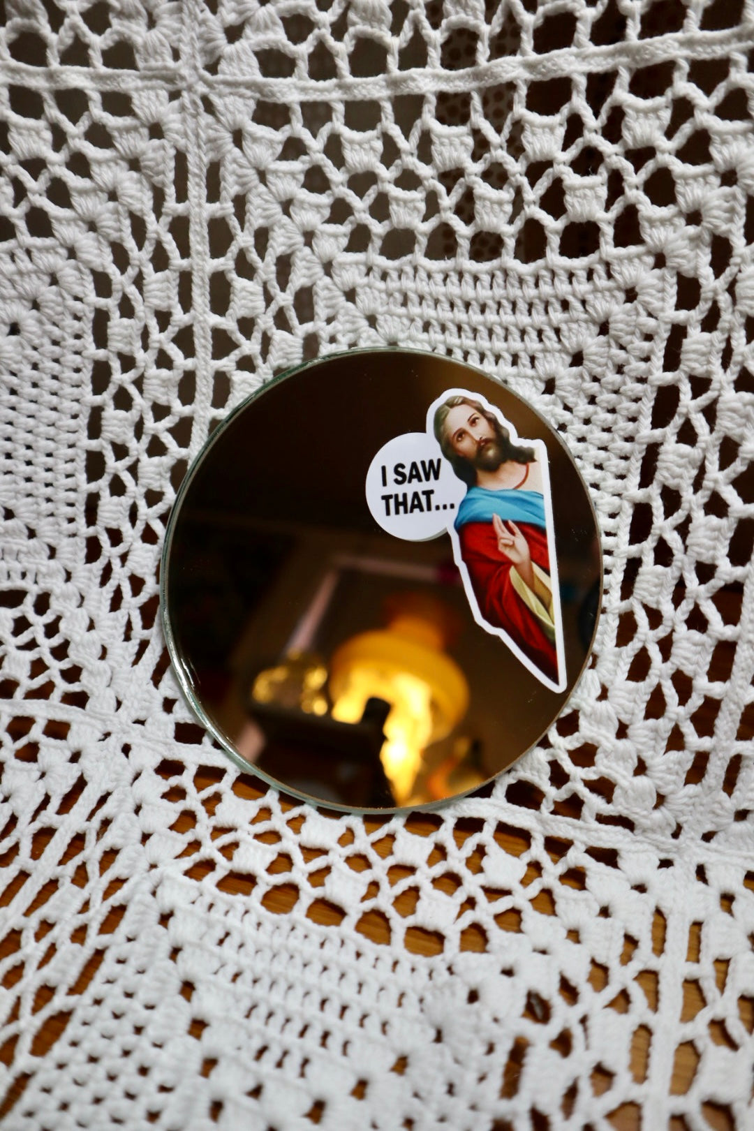 Jesus in the mirror