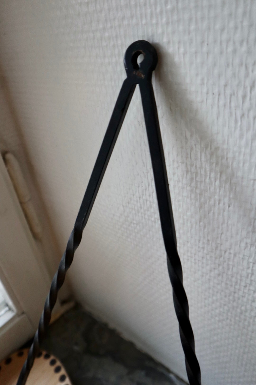 Väggljusstake ~ smide