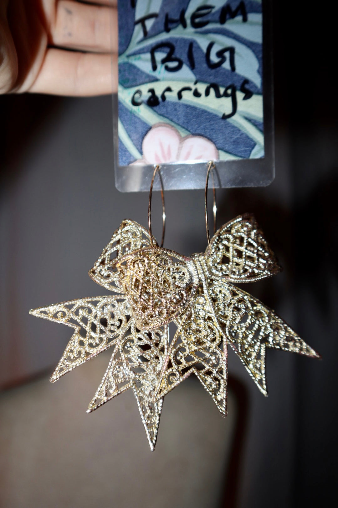 I LIKE THEM BIG ~ earrings