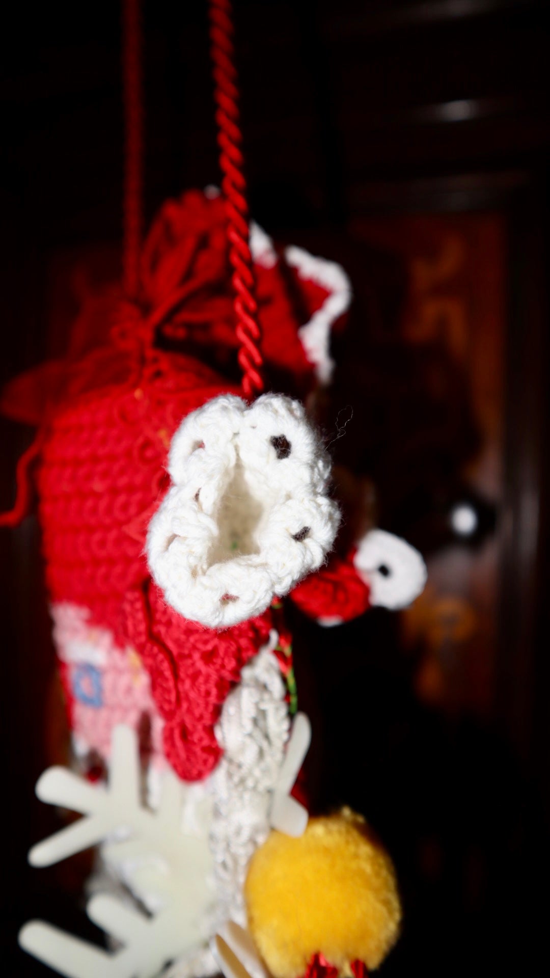 RK ~ väska ”NOONE ROBS SANTA”