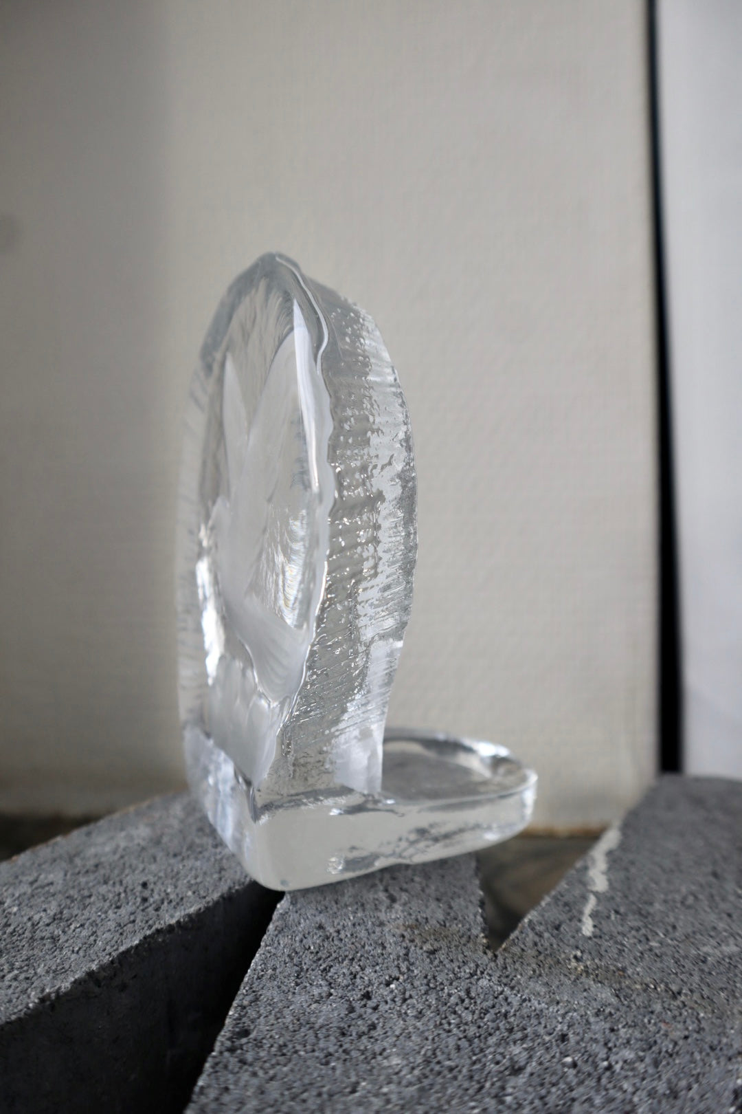 JEMA GLASBRUK, fredsduva, värmeljus