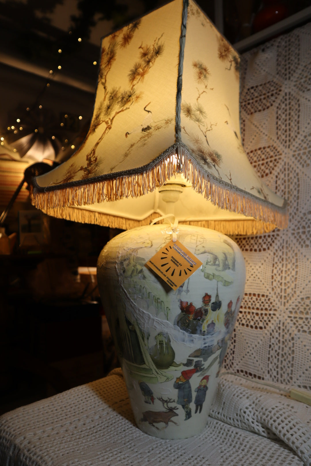 Olles skidfärd ~ mega lampa