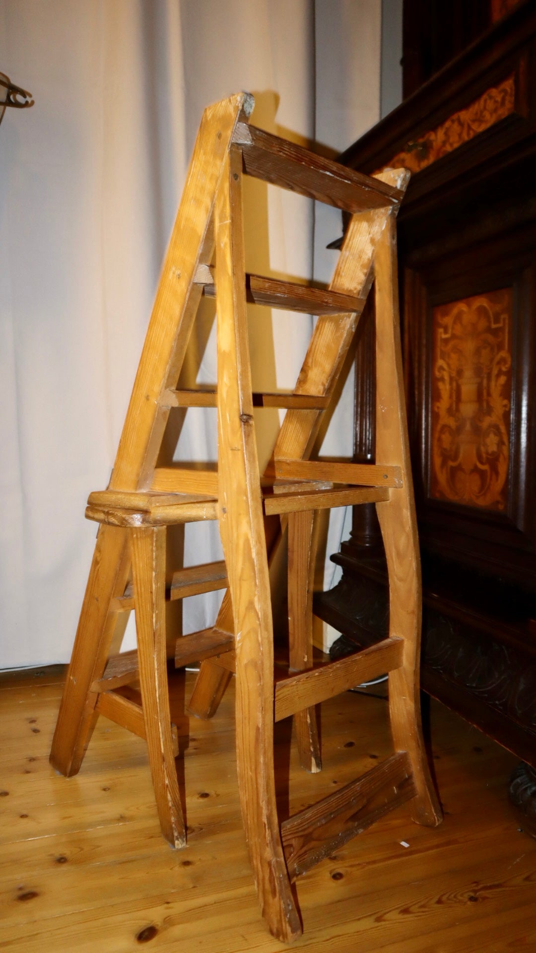 Stol/ stege, vintage, antik