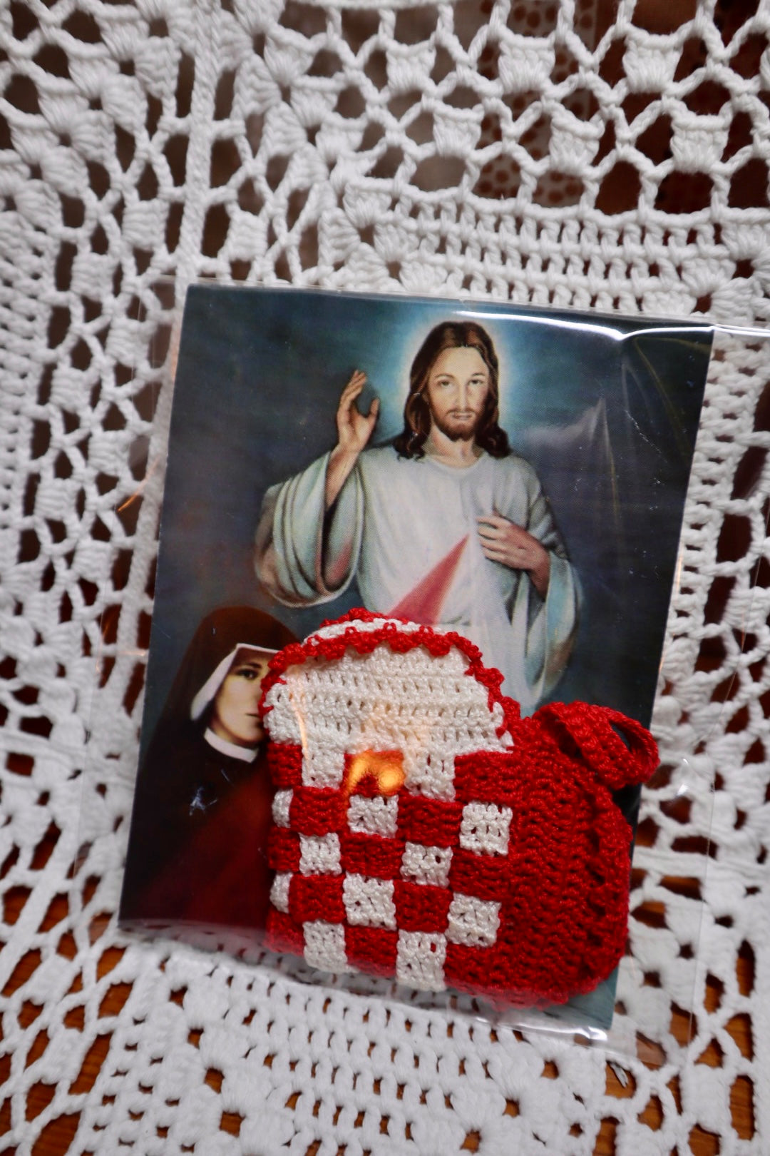 Brosch hjärta för kärleksbrev
