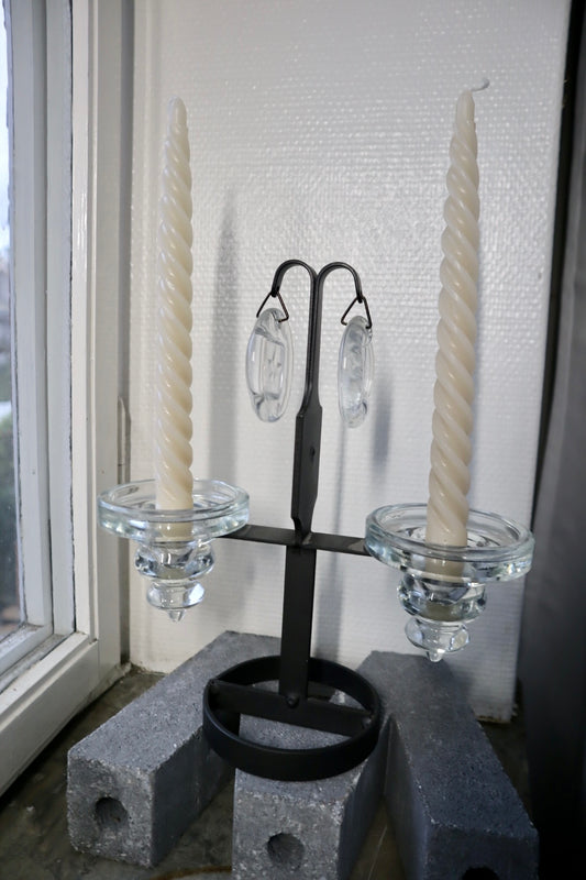 Ljusstake, smide, eventuellt Erik Höglund