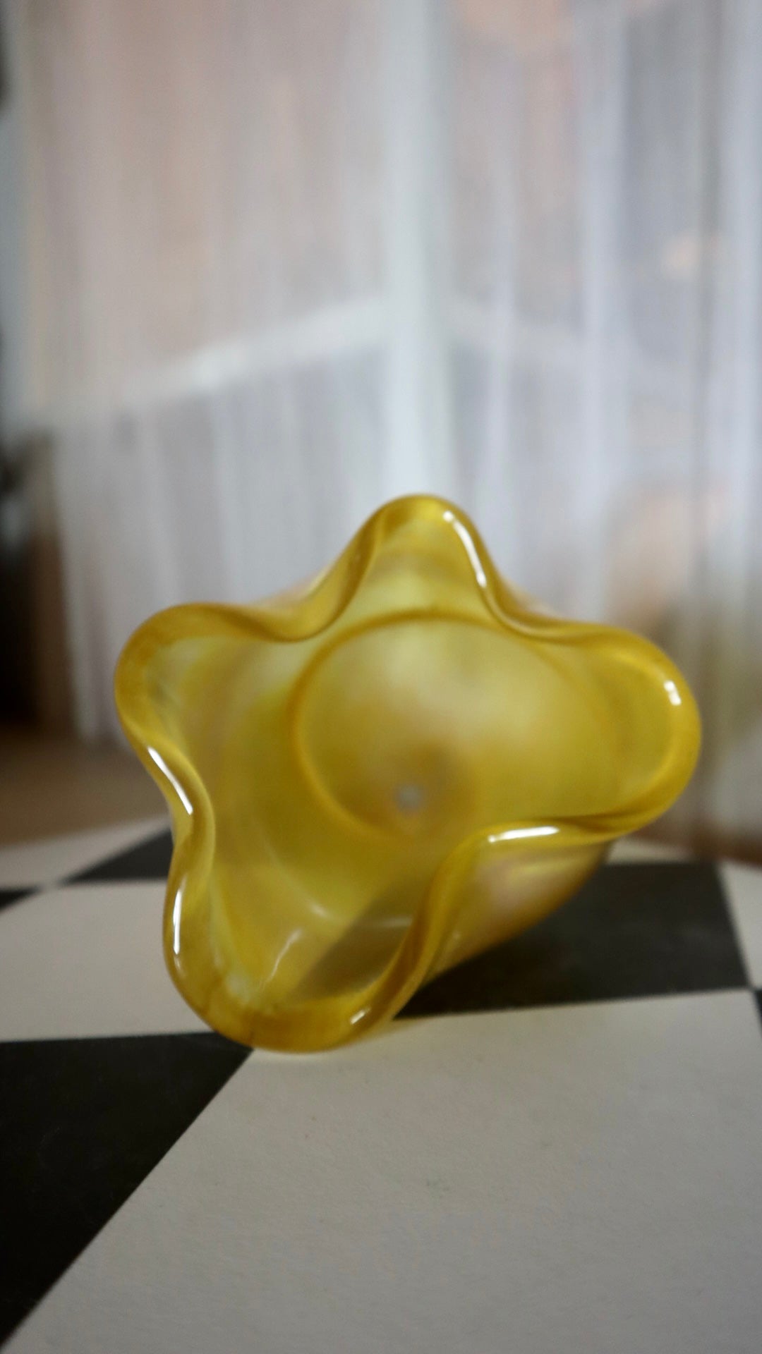 KONSTGLAS, snäcka