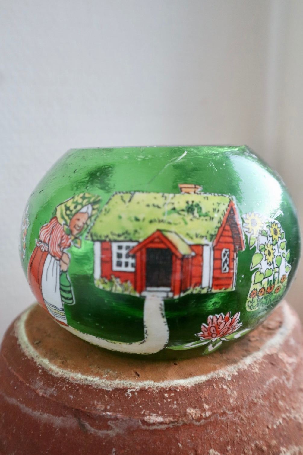 Lilla gumman ~ värmeljus