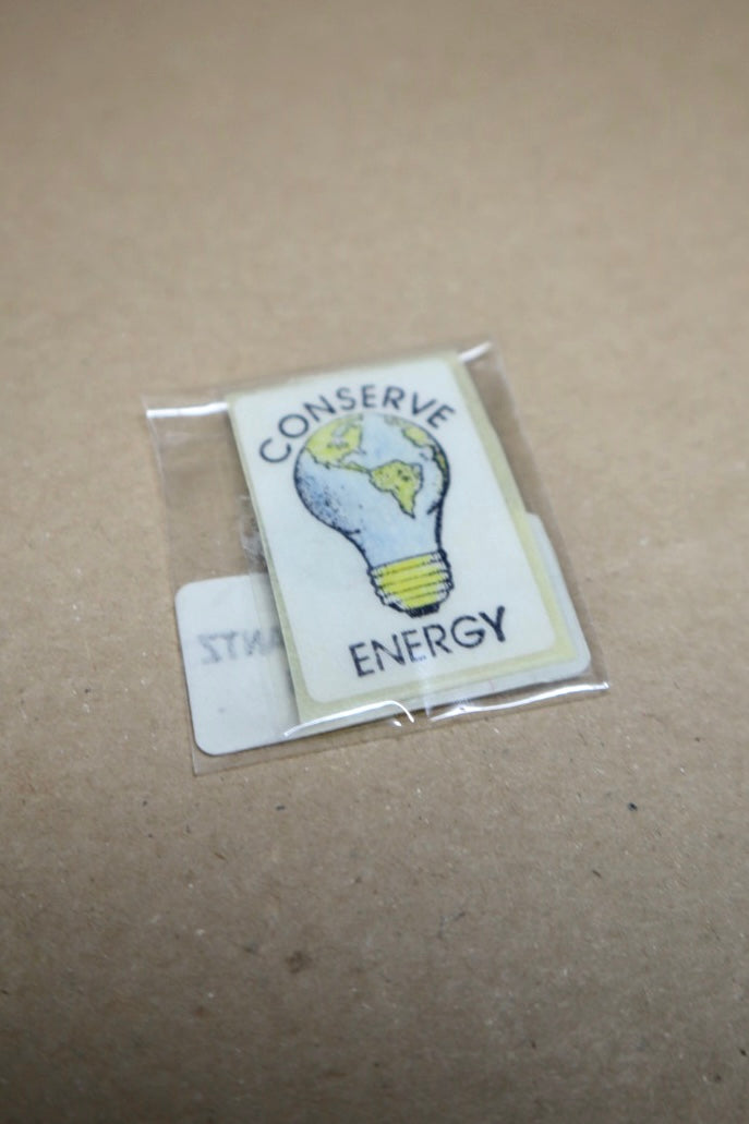 CONSERVE ENERGY ~ magnet