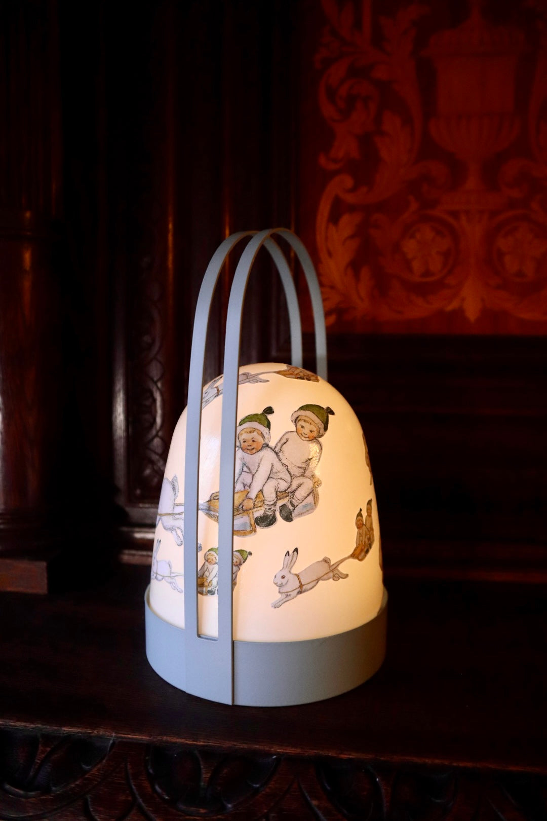 Tomtebobarnen ~ lampa