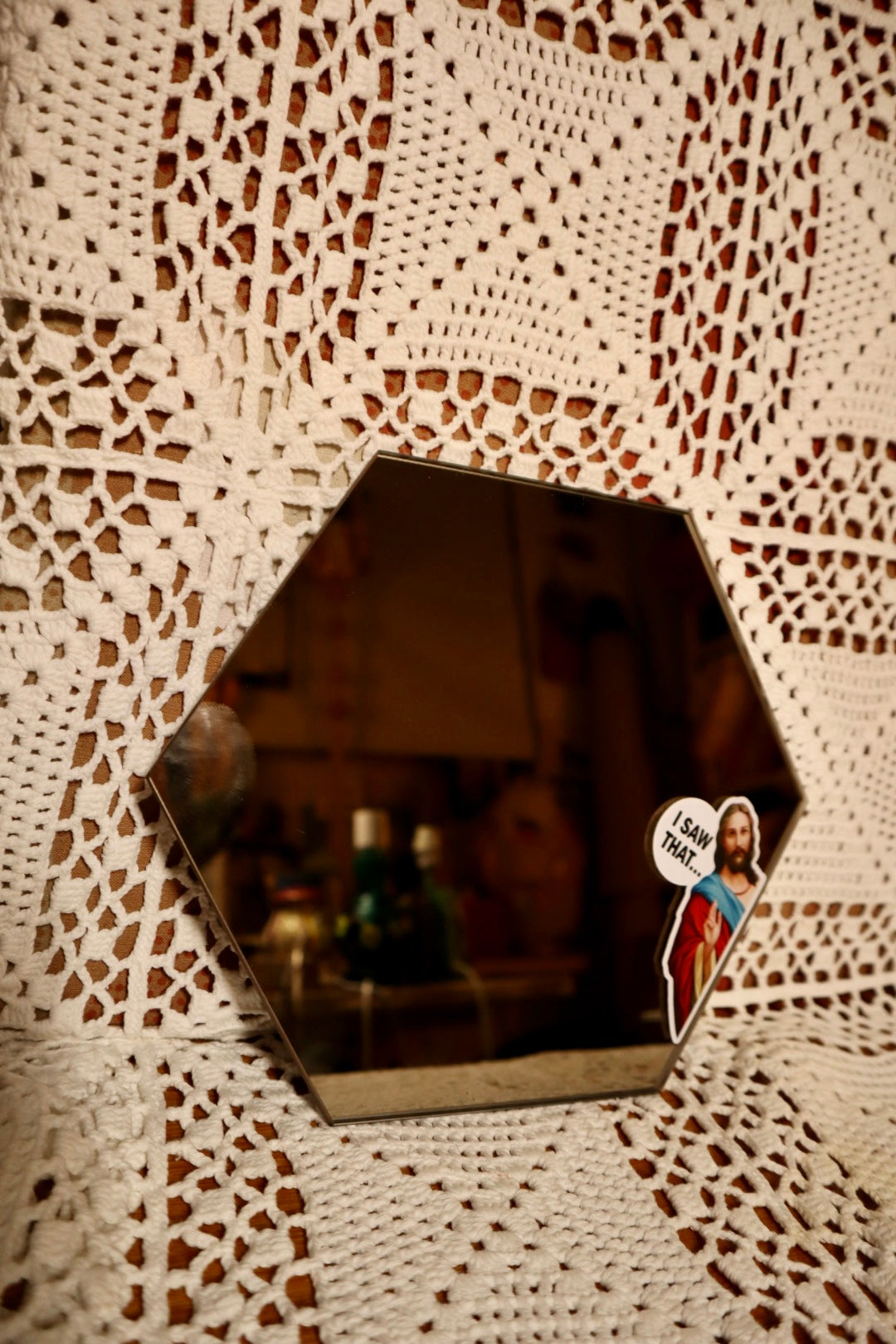 Jesus in the mirror