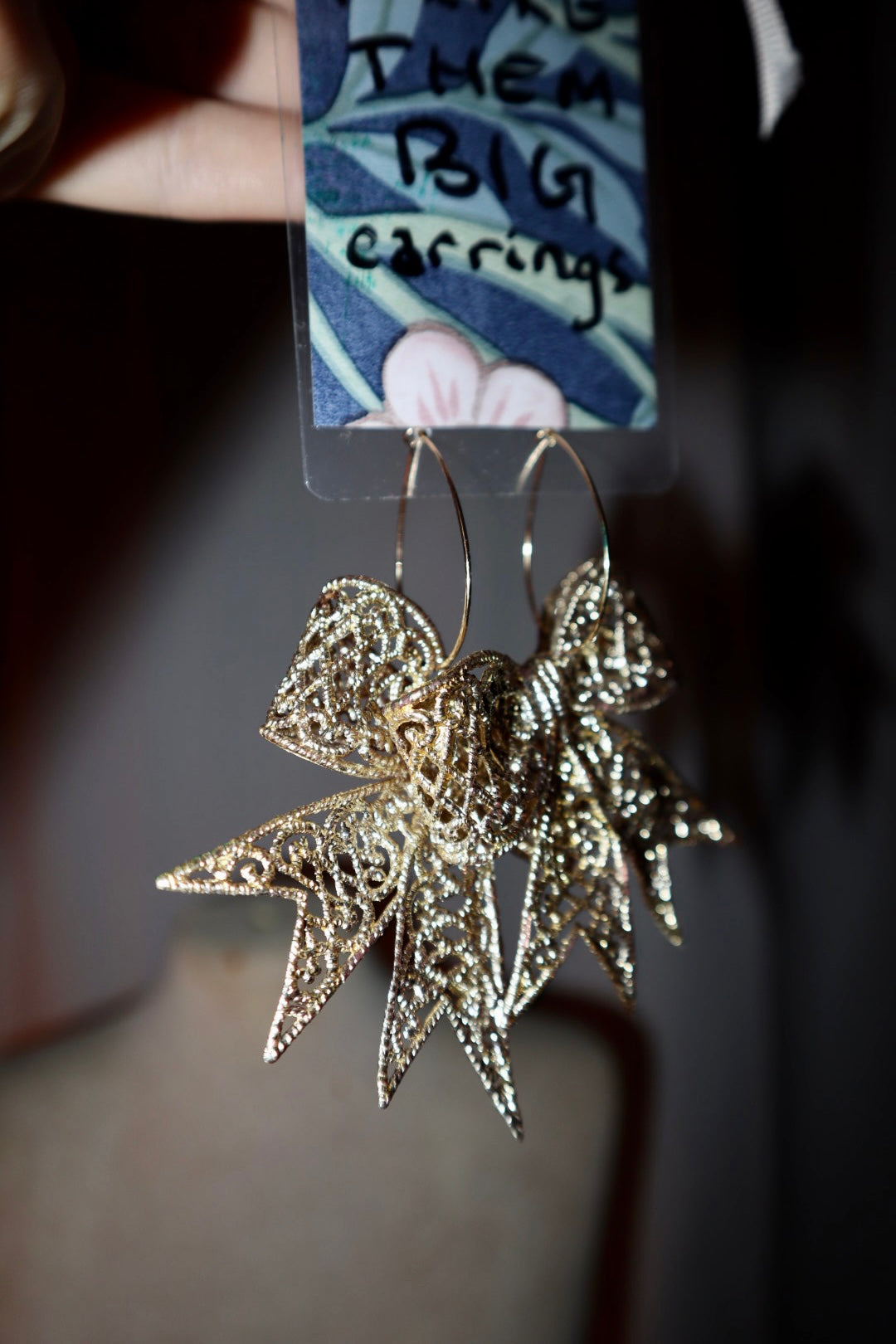 I LIKE THEM BIG ~ earrings
