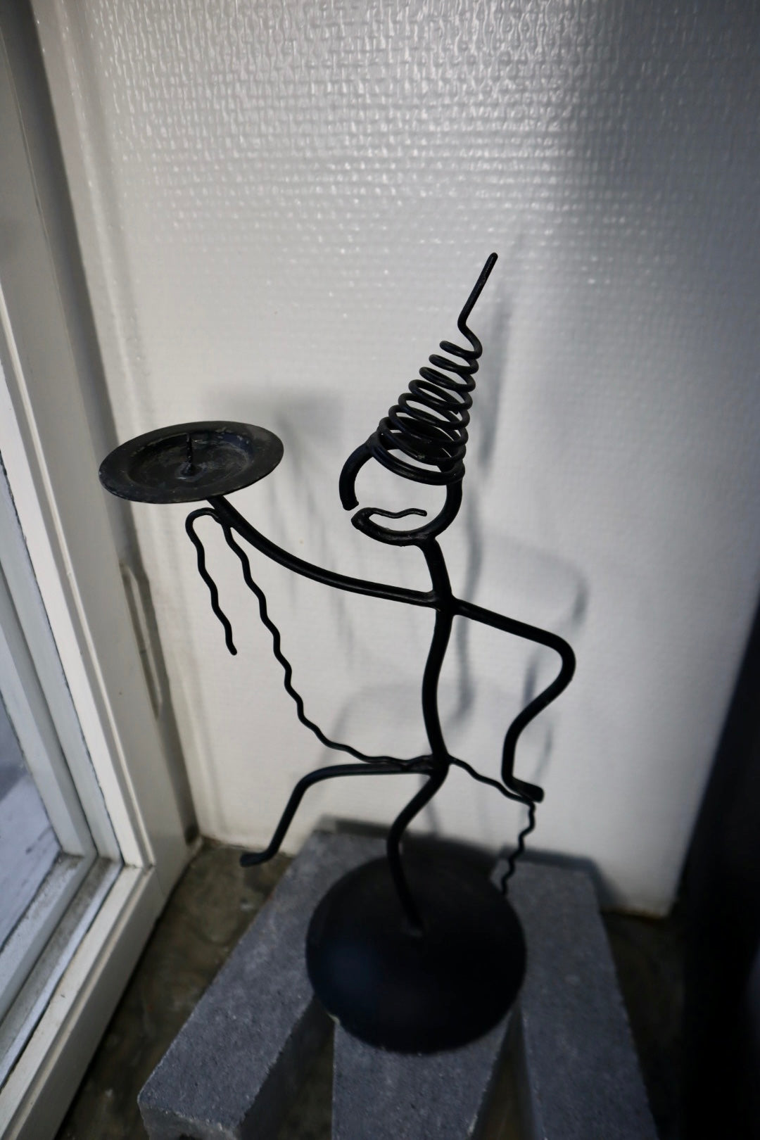 FIGUR, smide, ljusstake