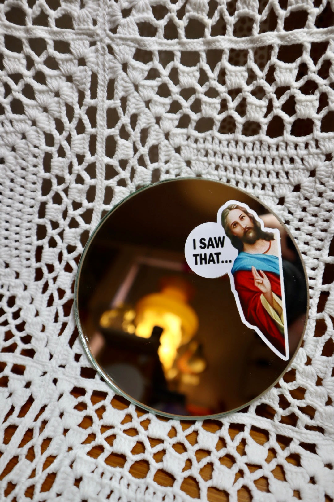 Jesus in the mirror