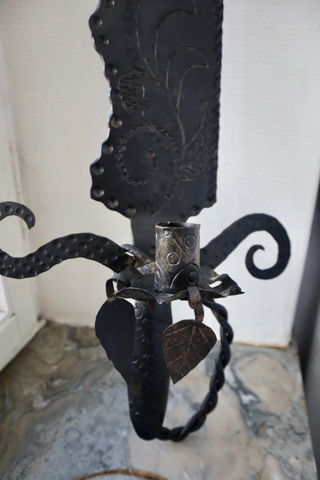 O.G Nordling, konstsmide, väggljusstake