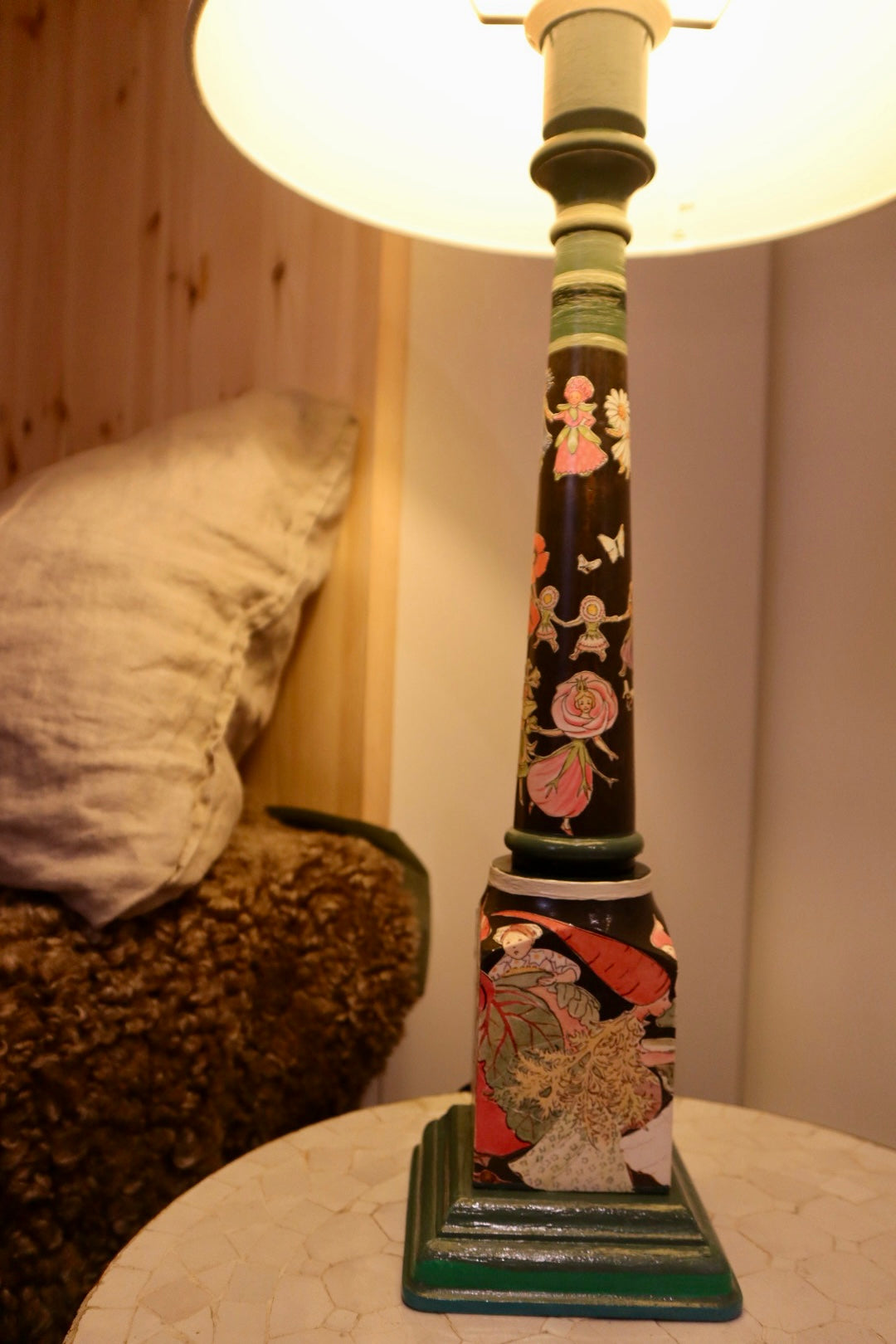 Blomsterfesten på täppan ~ lampa