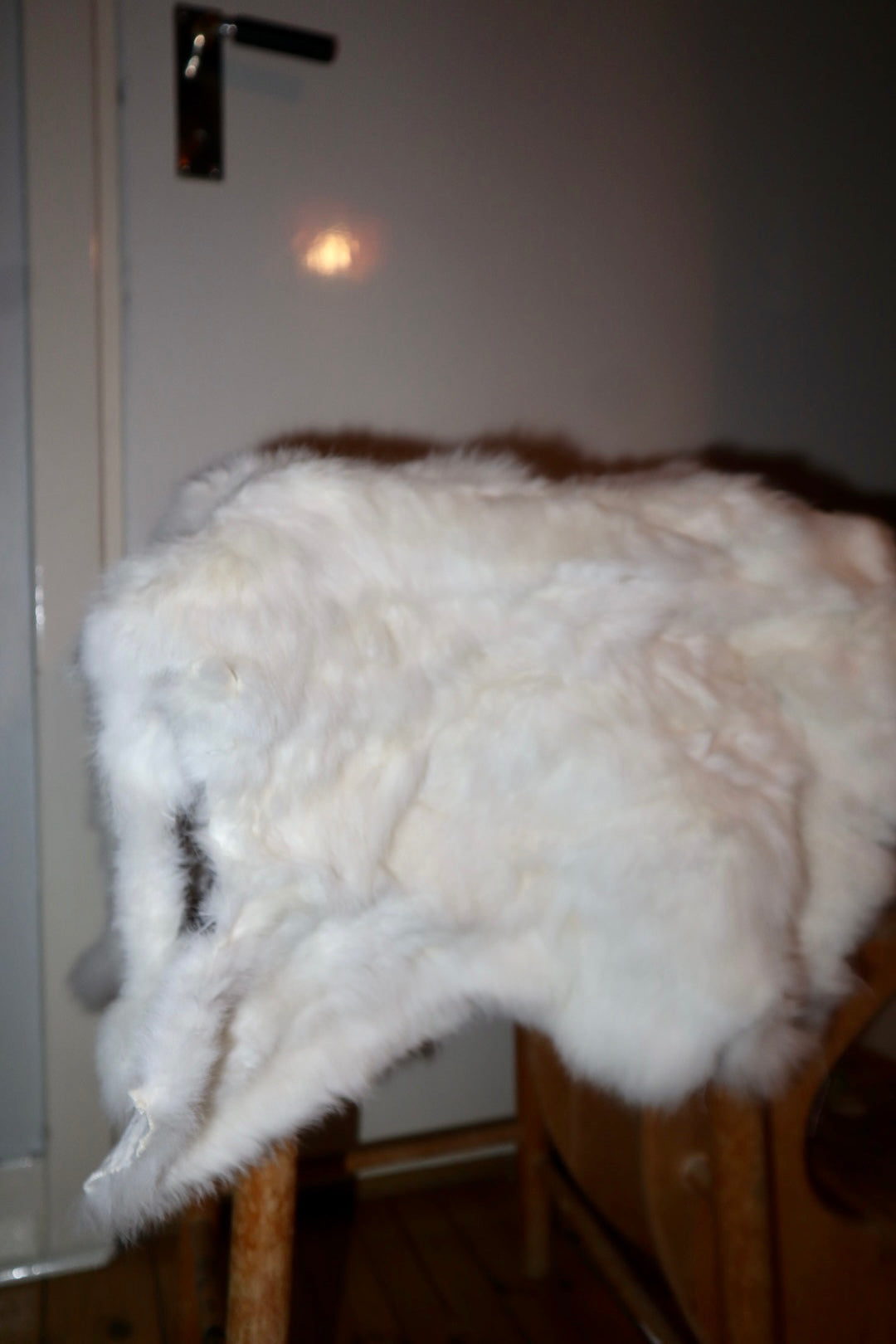 Äkta kaninpäls, större spillbit