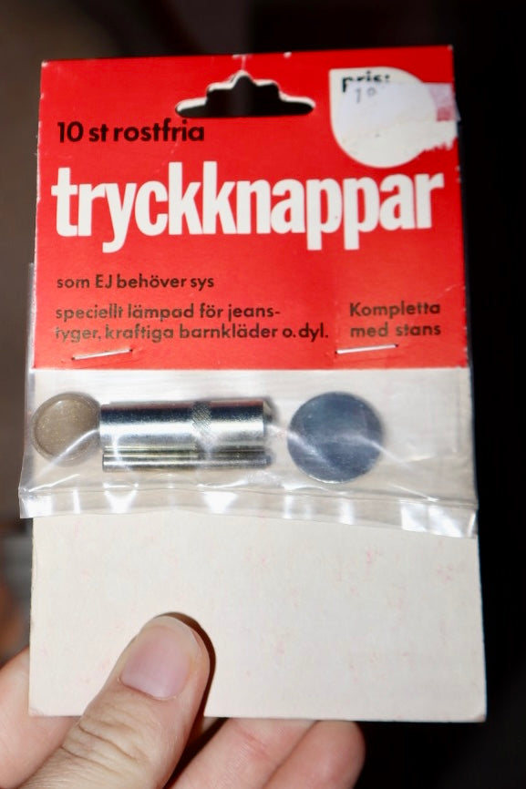 Tryckknapp verktyg