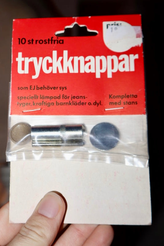 Tryckknapp verktyg