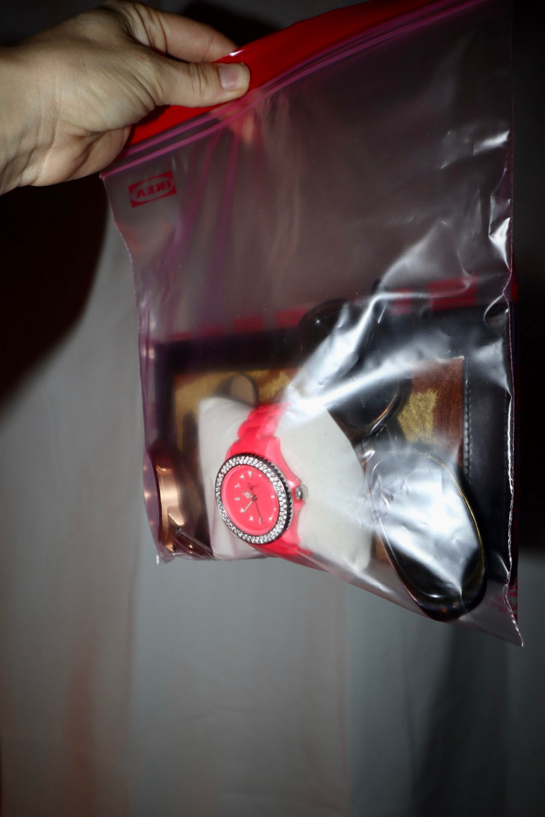 Påse med accessoarer