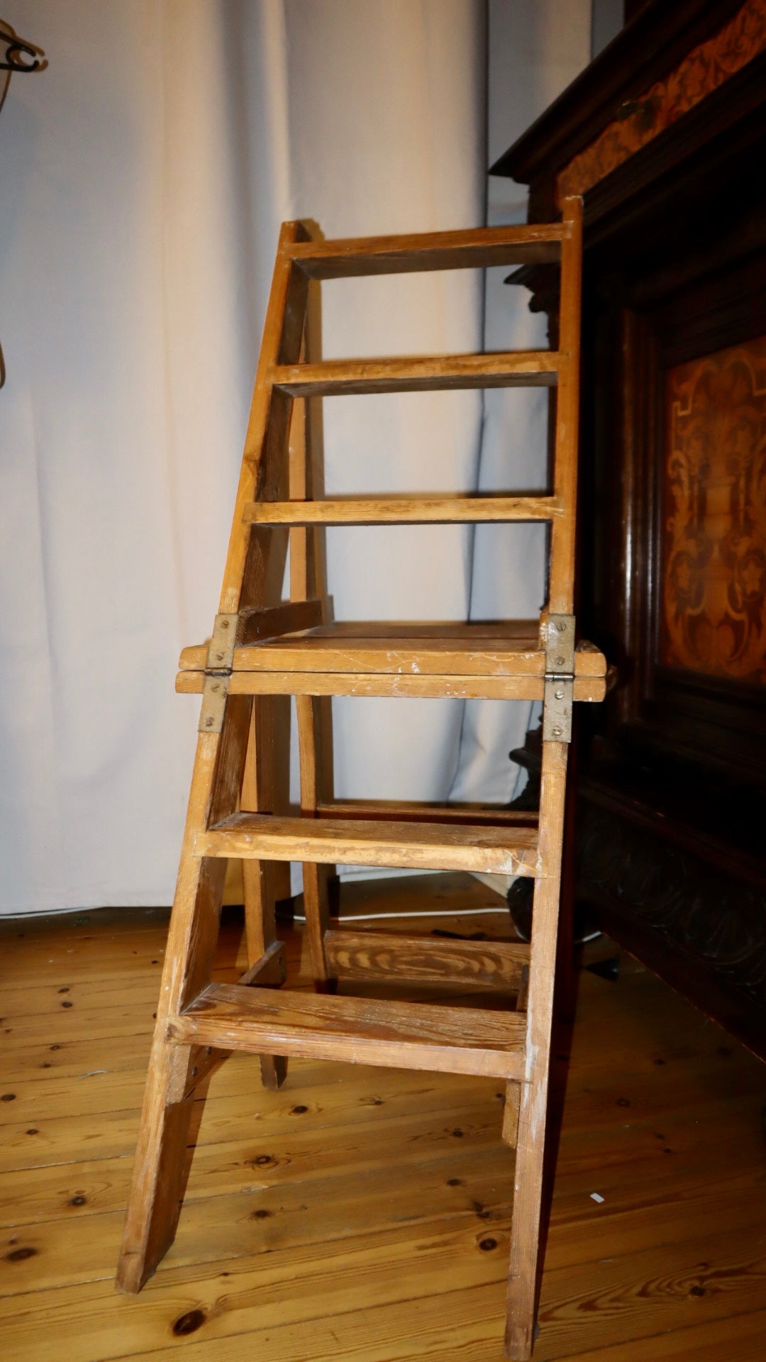 Stol/ stege, vintage, antik