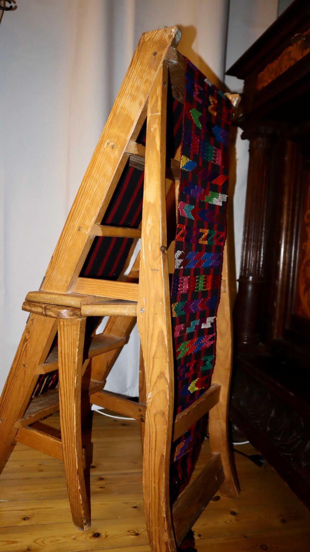 Chilenskt hantverk, table runner, väv