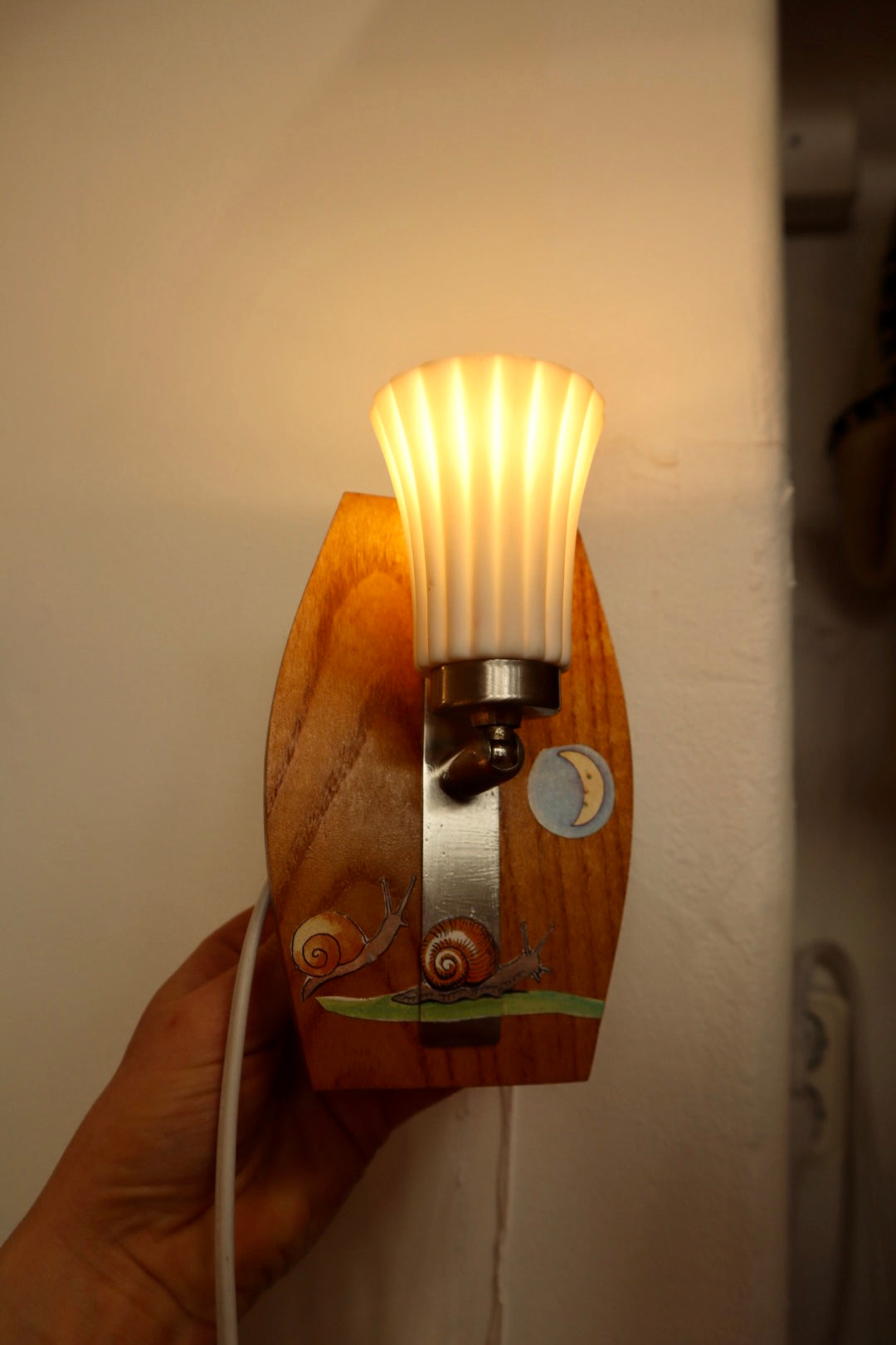 ABC - resan ~ vägglampa