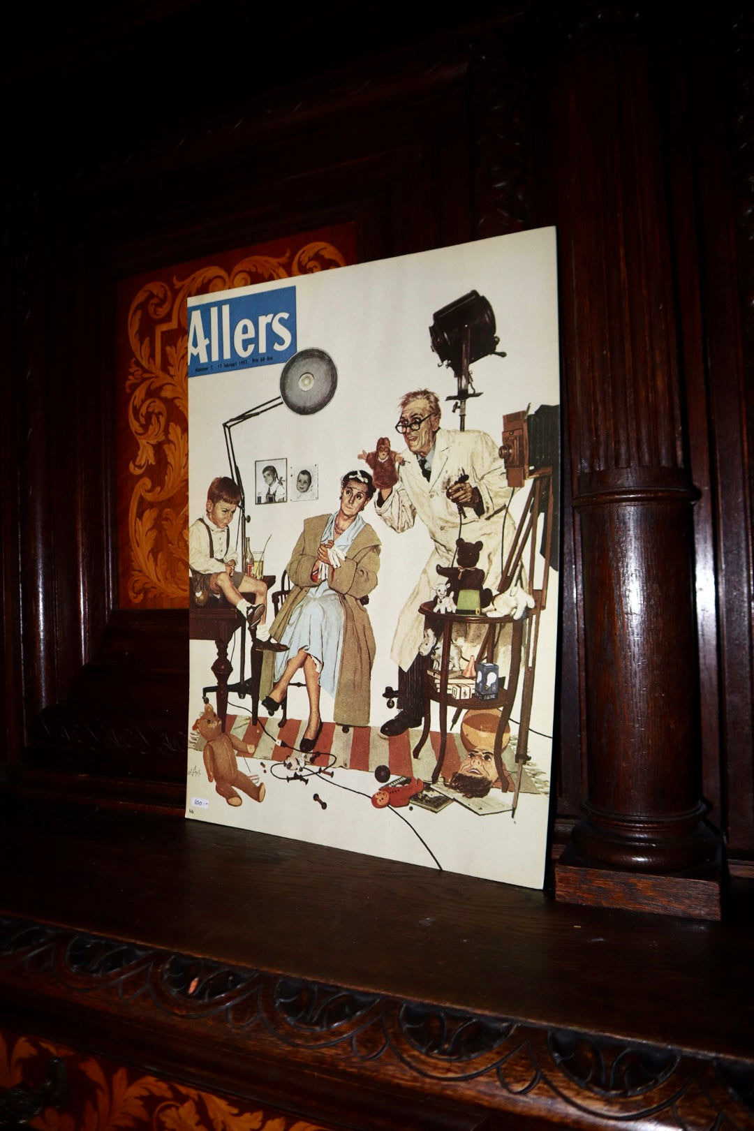 ALLERS, tidningsomslag, kopia