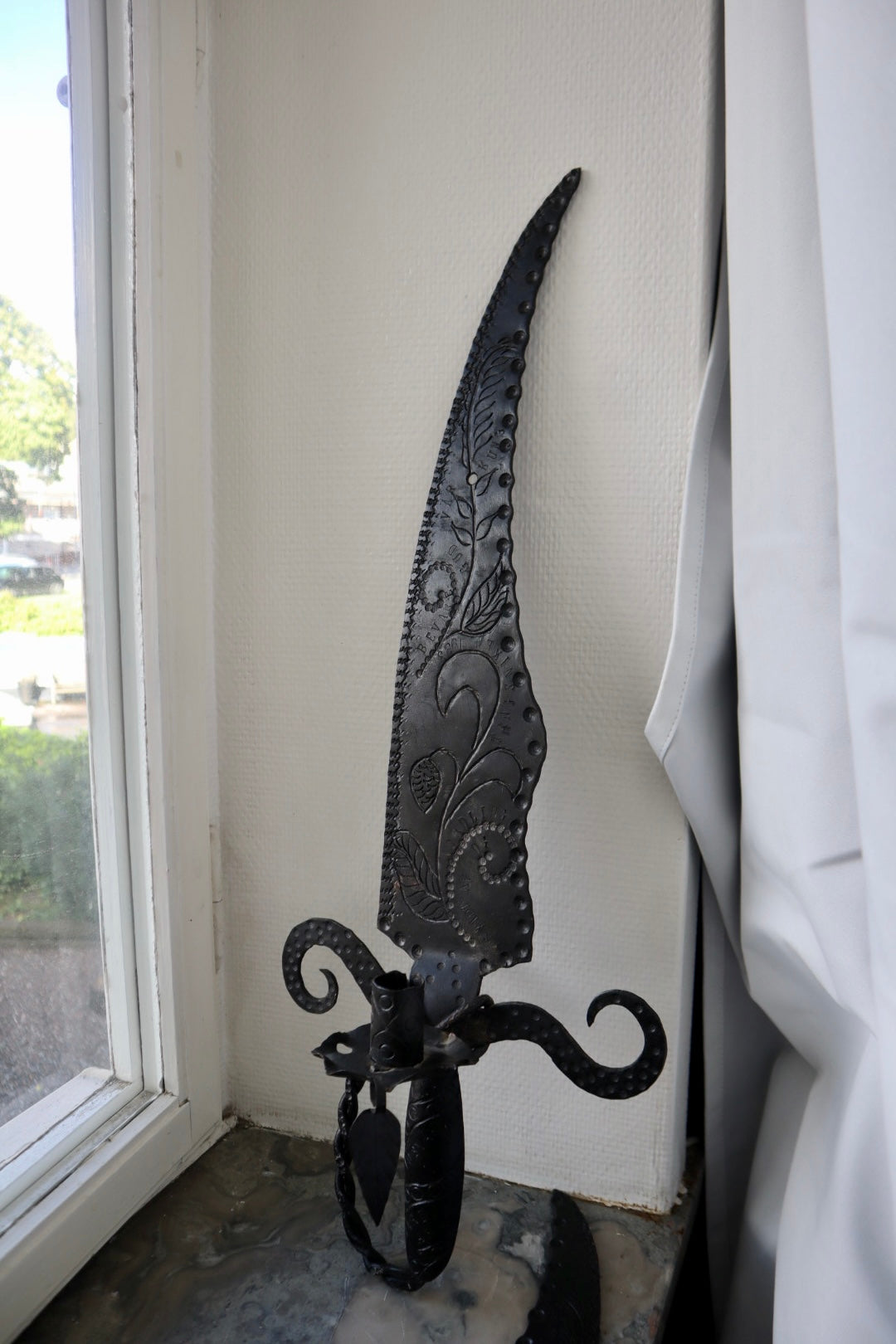 O.G Nordling, konstsmide, väggljusstake