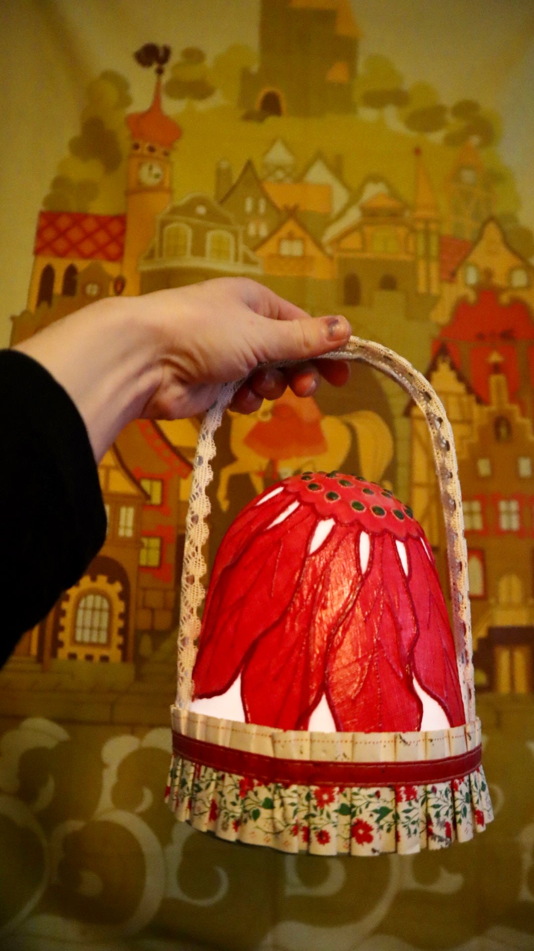 RK ~ christmas lamp