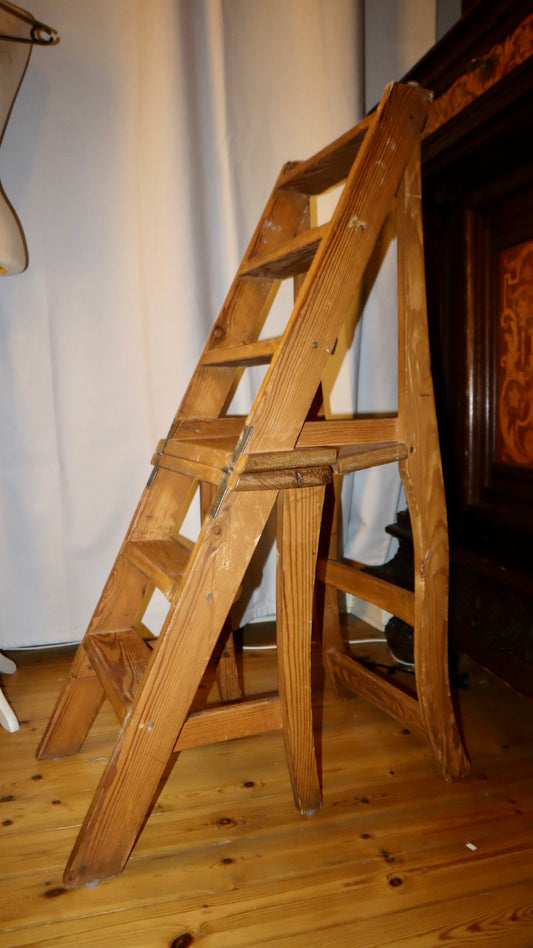 Stol/ stege, vintage, antik