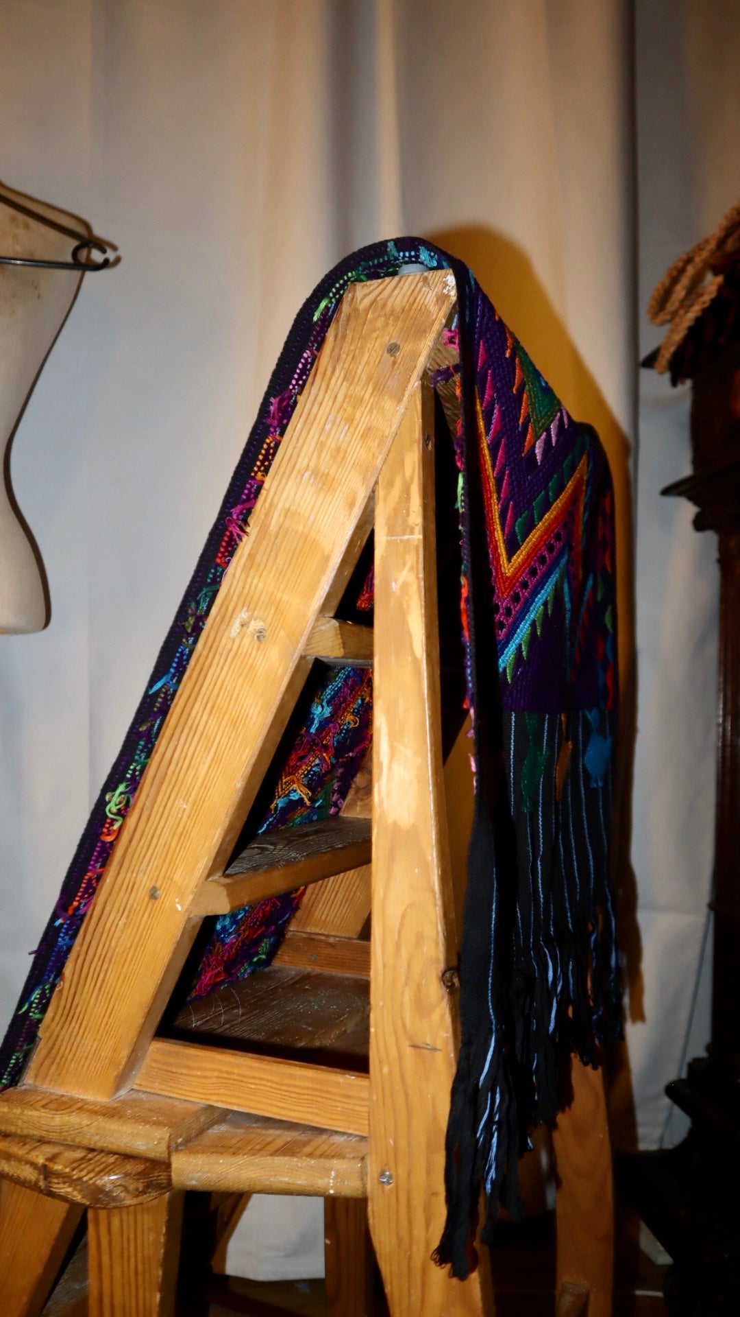 Chilenskt hantverk, table runner, väv