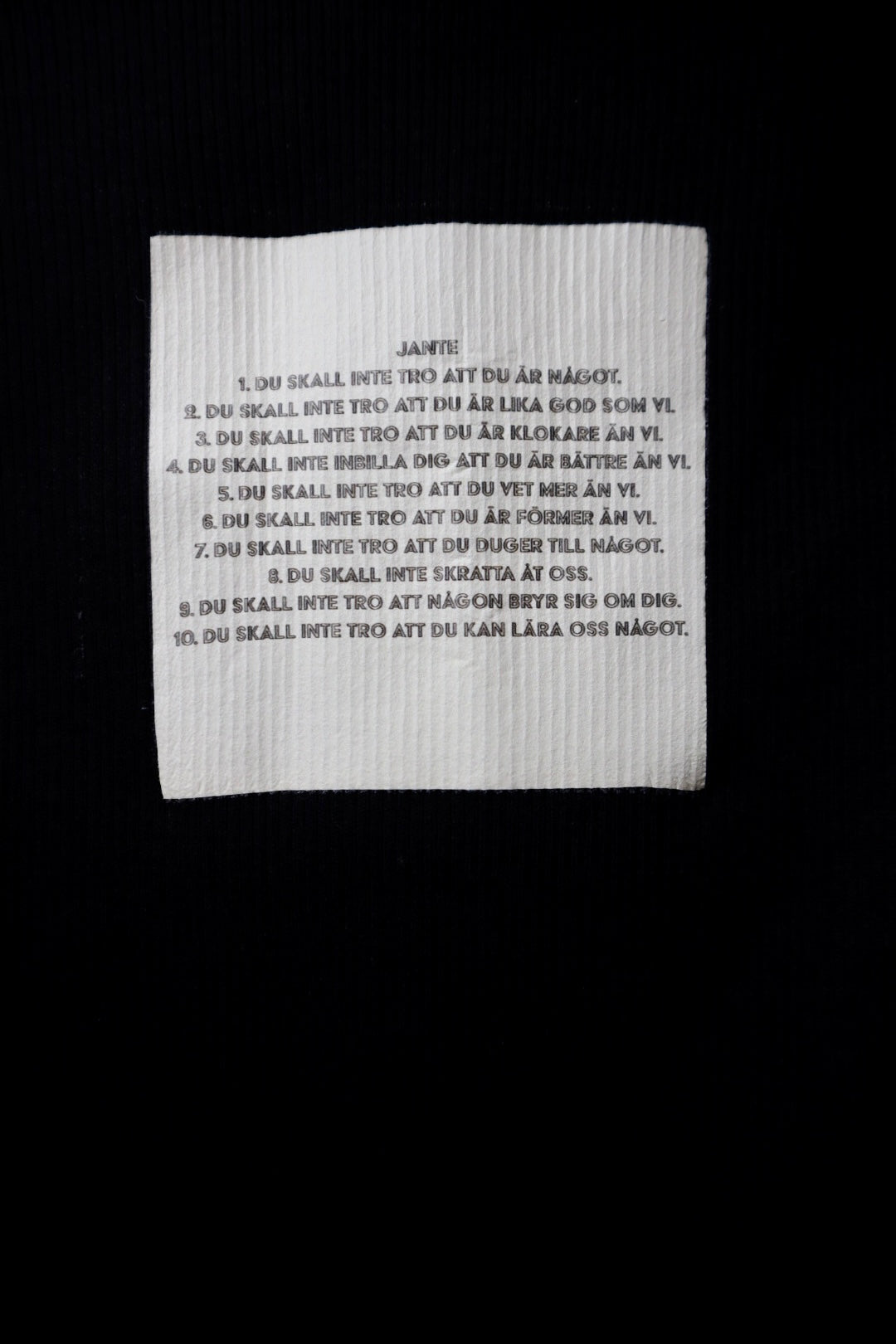 Jante ~ top