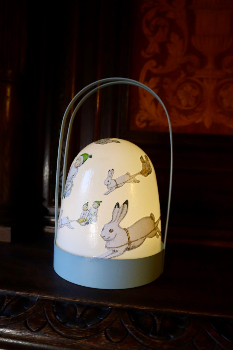 Tomtebobarnen ~ lampa