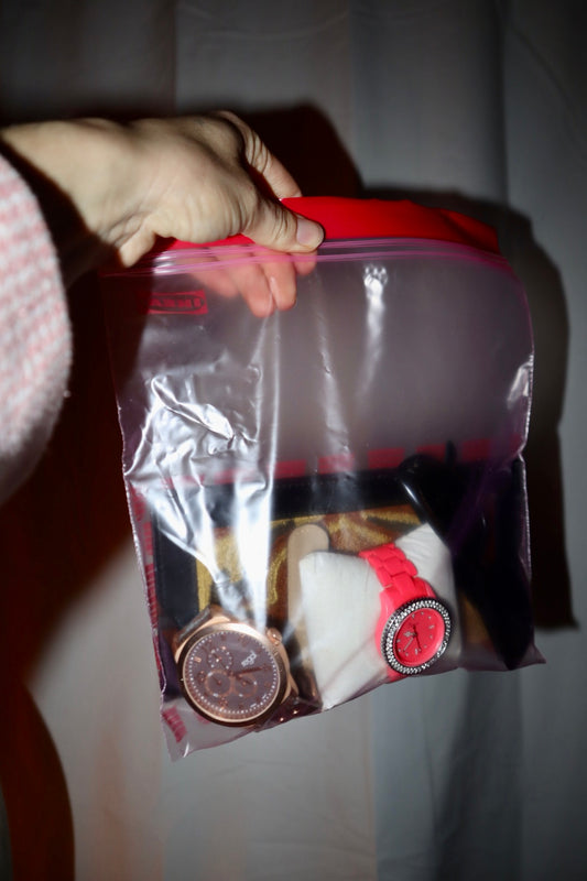 Påse med accessoarer