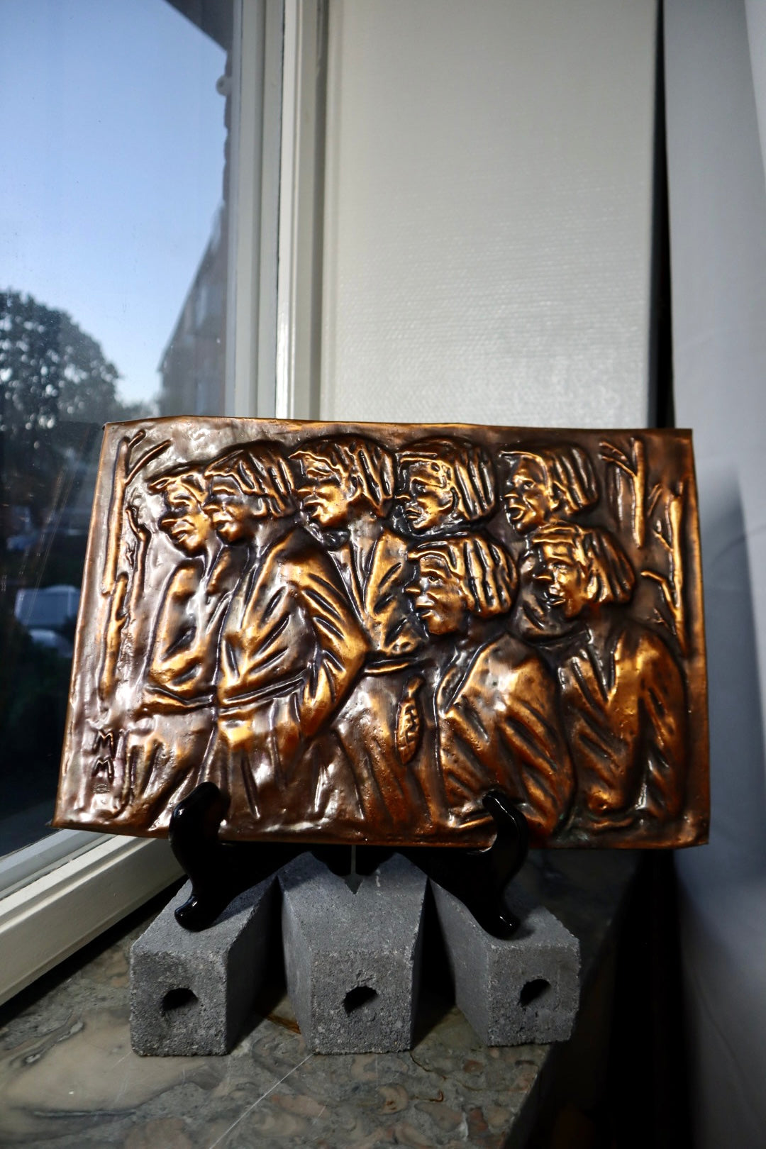7 bröder, konstverk, koppar, Finland, 1940-tal