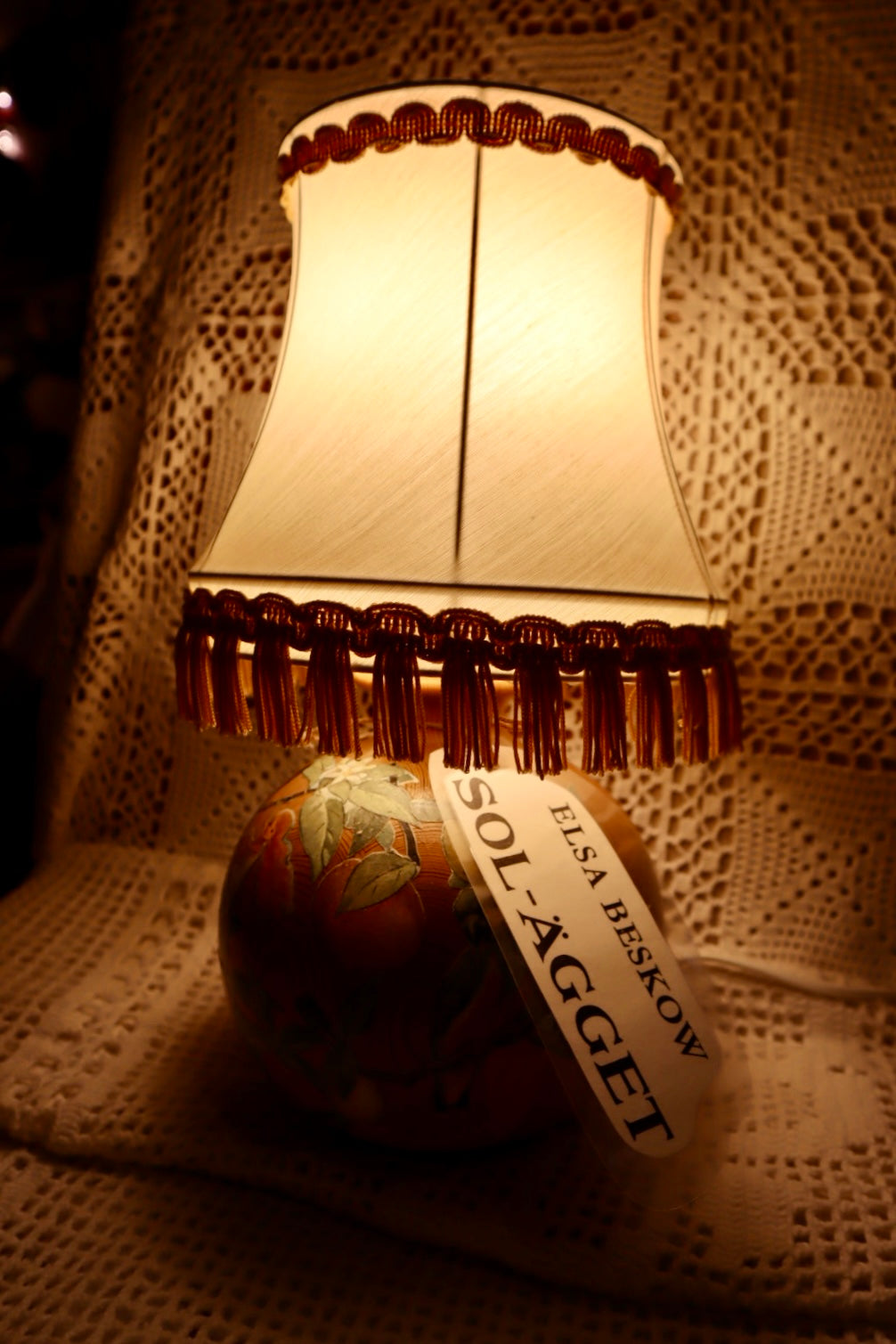SOLÄGGET LAMPA