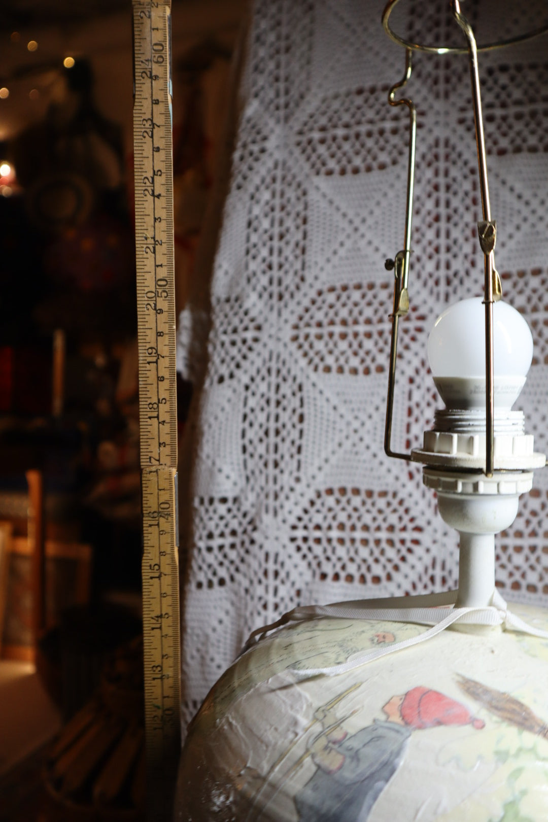 Olles skidfärd ~ mega lampa