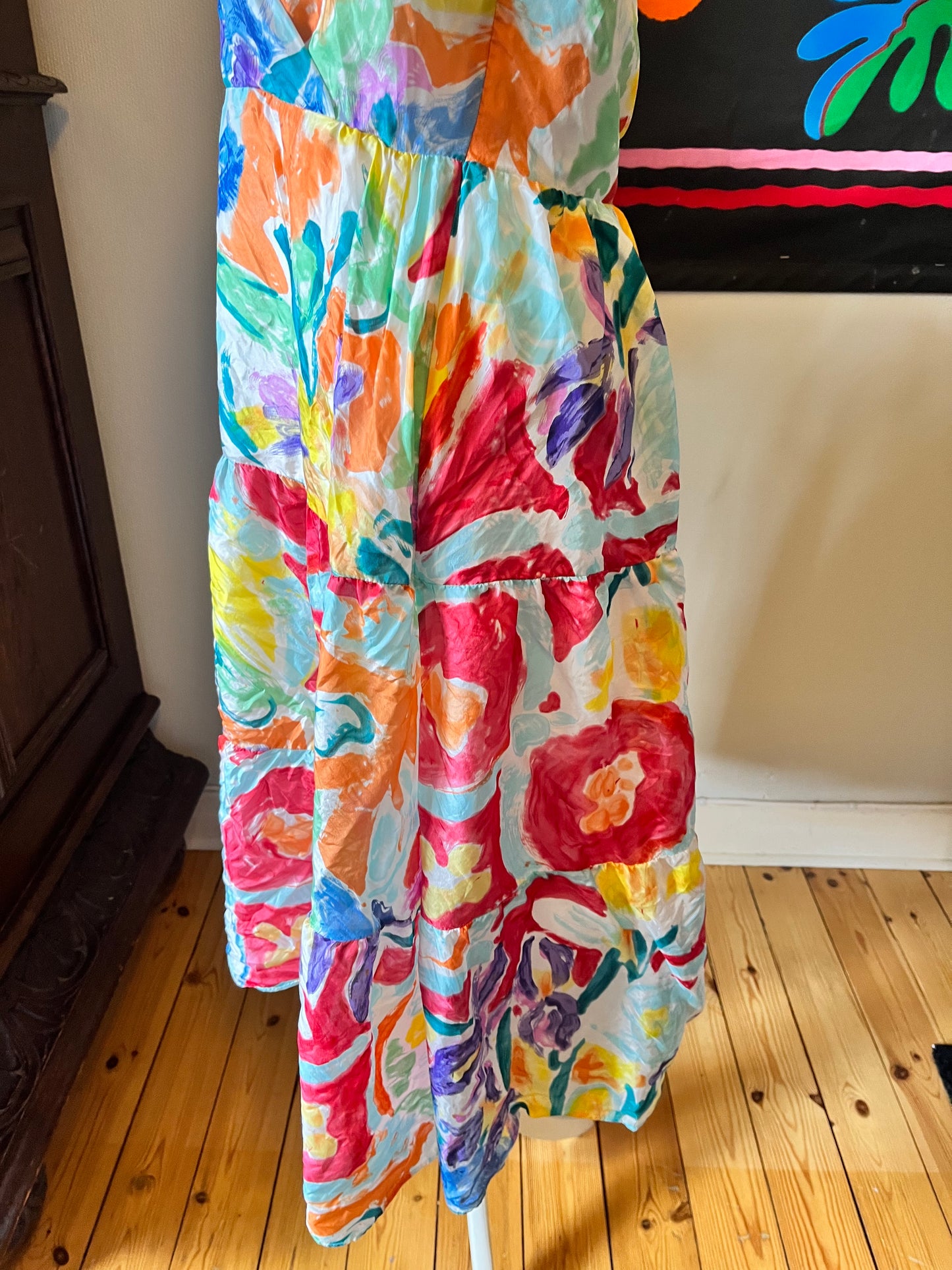Ralph Lauren ~ vintage siden klänning