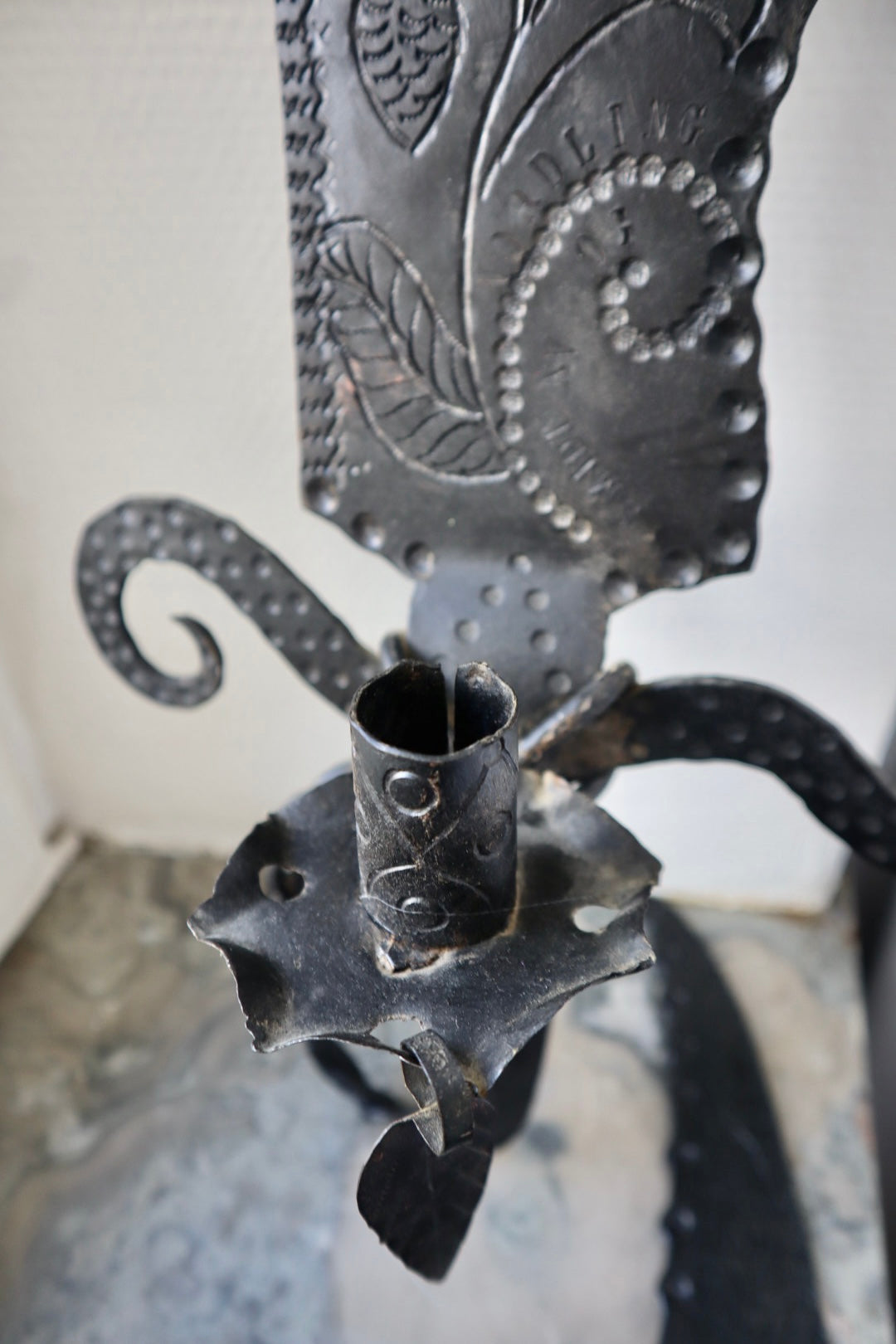 O.G Nordling, konstsmide, väggljusstake