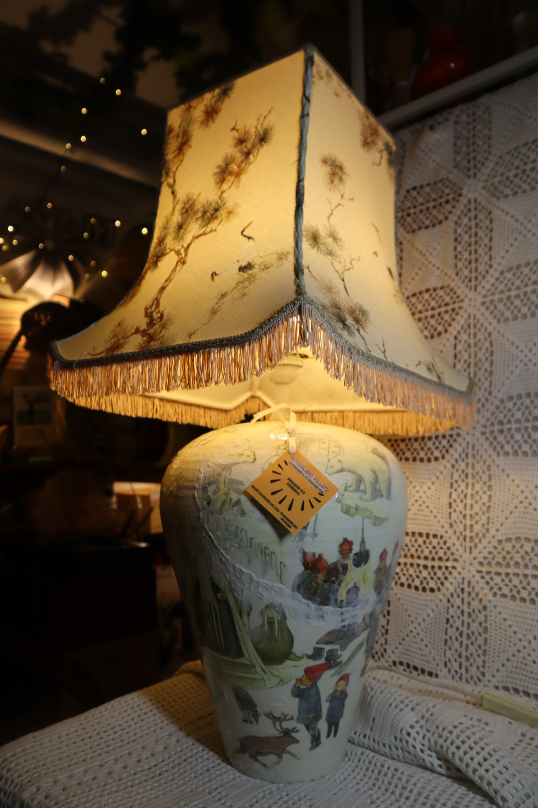 Olles skidfärd ~ mega lampa