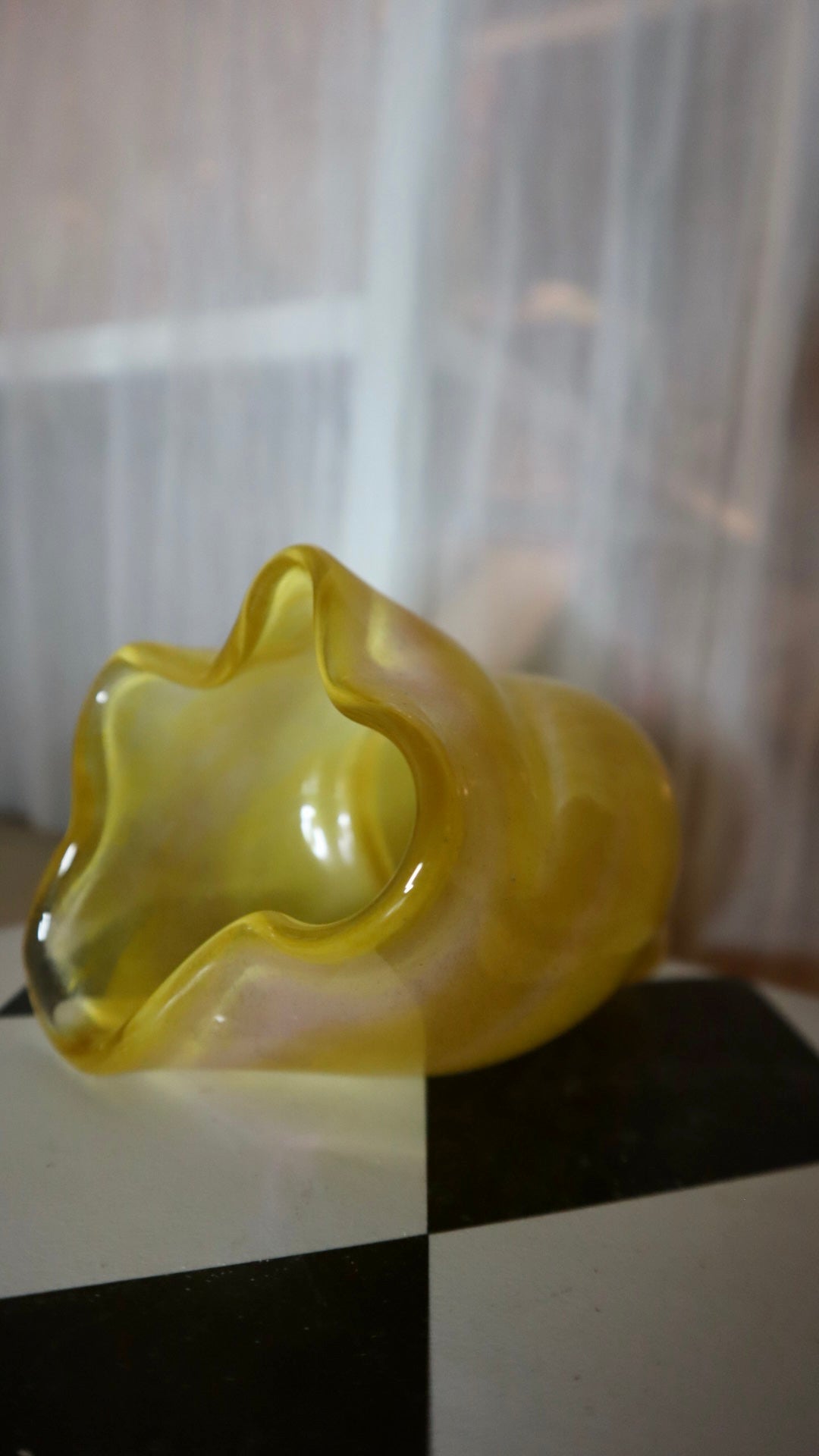 KONSTGLAS, snäcka