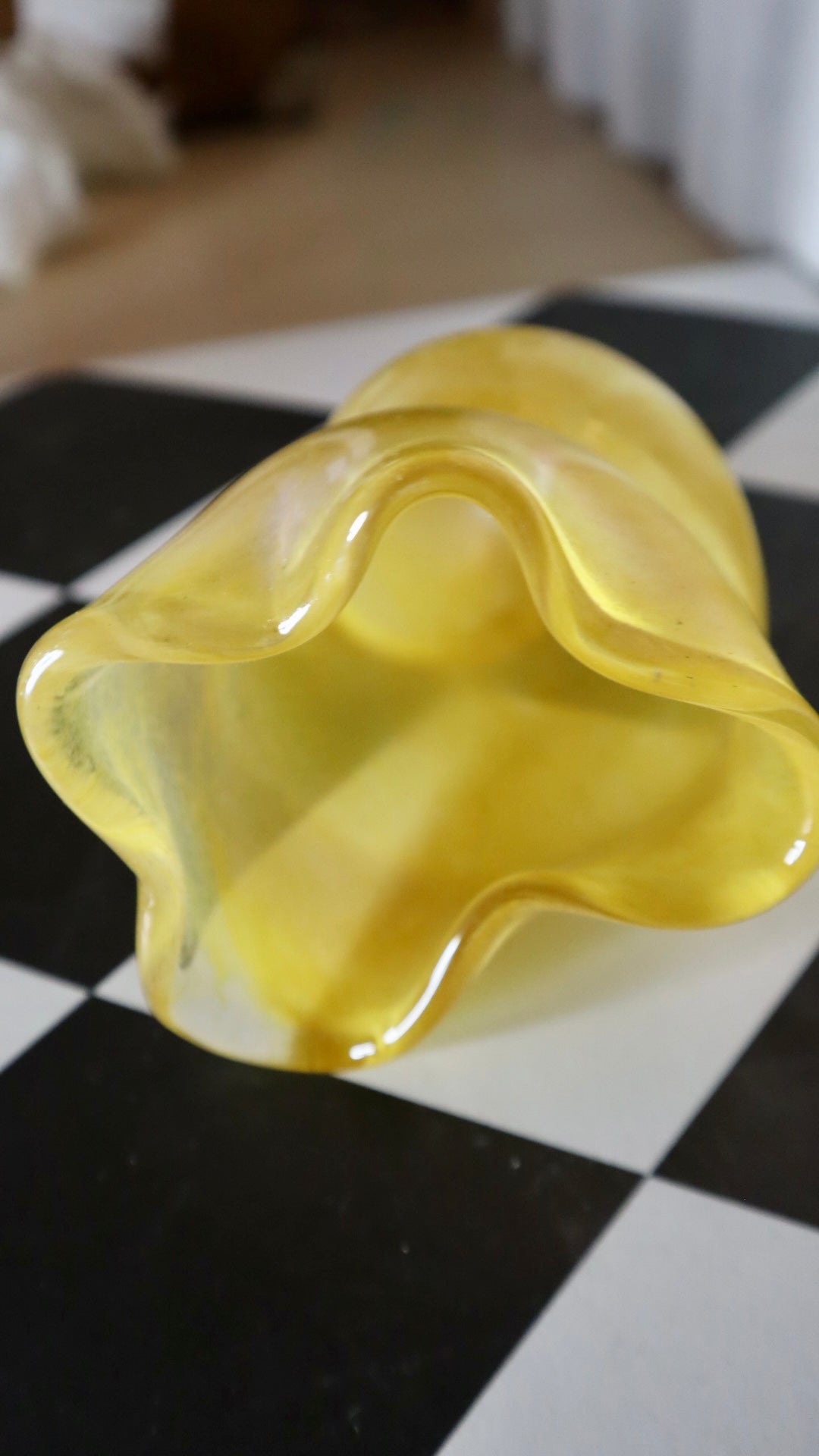 KONSTGLAS, snäcka