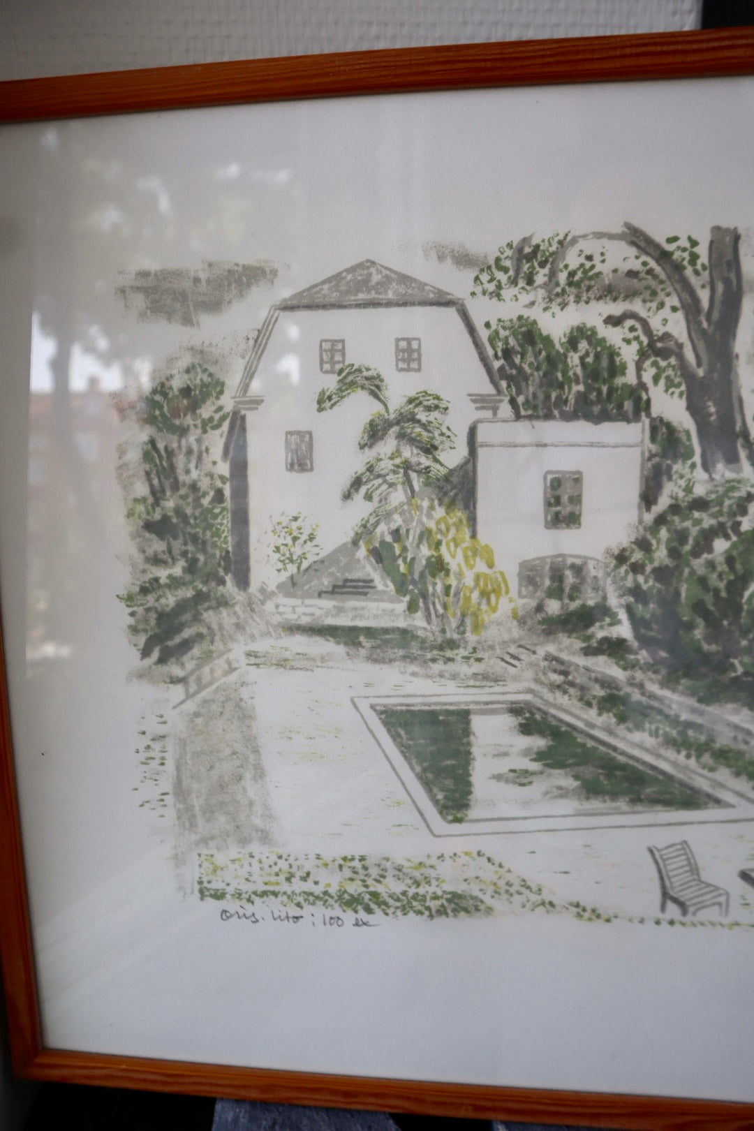 TOR HÖRLIN, litografi