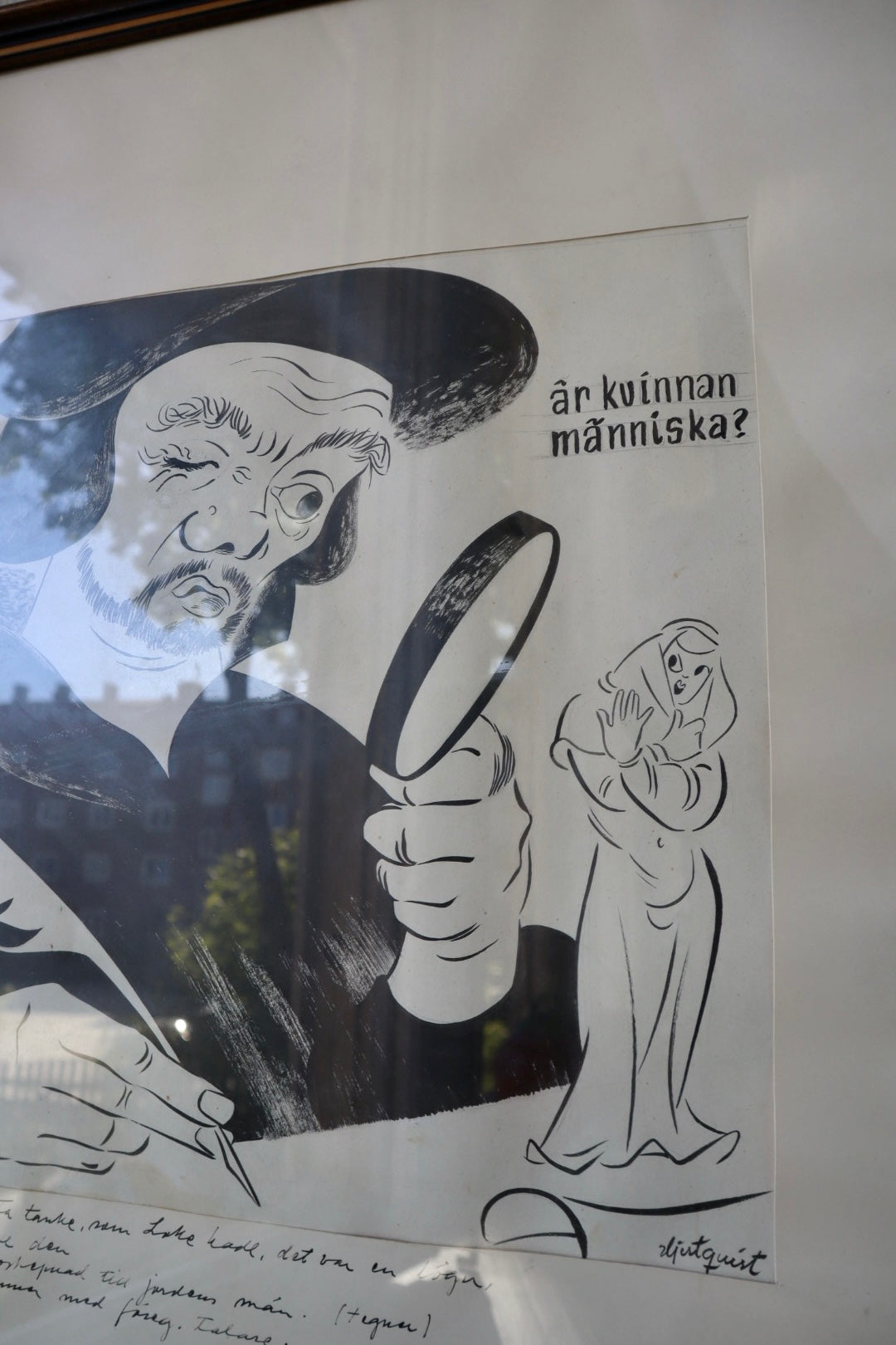 Är kvinnan människa?