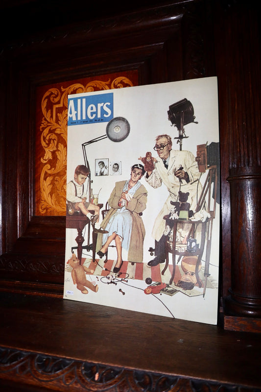 ALLERS, tidningsomslag, kopia