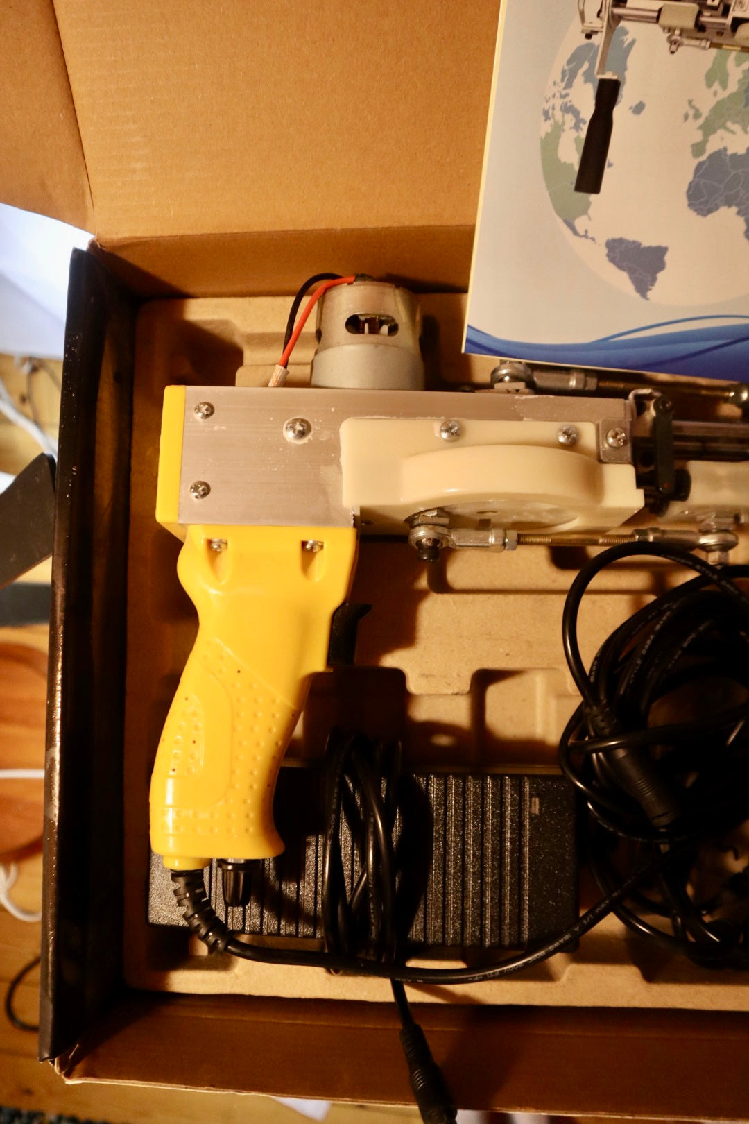 Tuftingpistol, AK DUO, Cut & loop